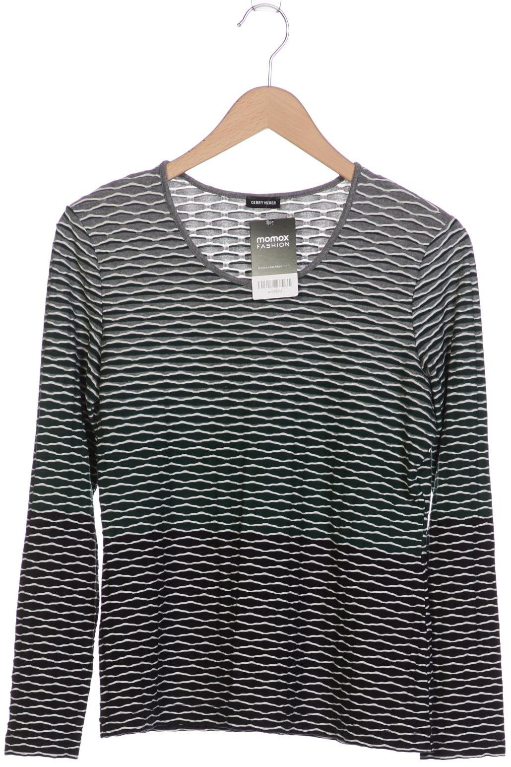 

Gerry Weber Damen Langarmshirt, grün, Gr. 38