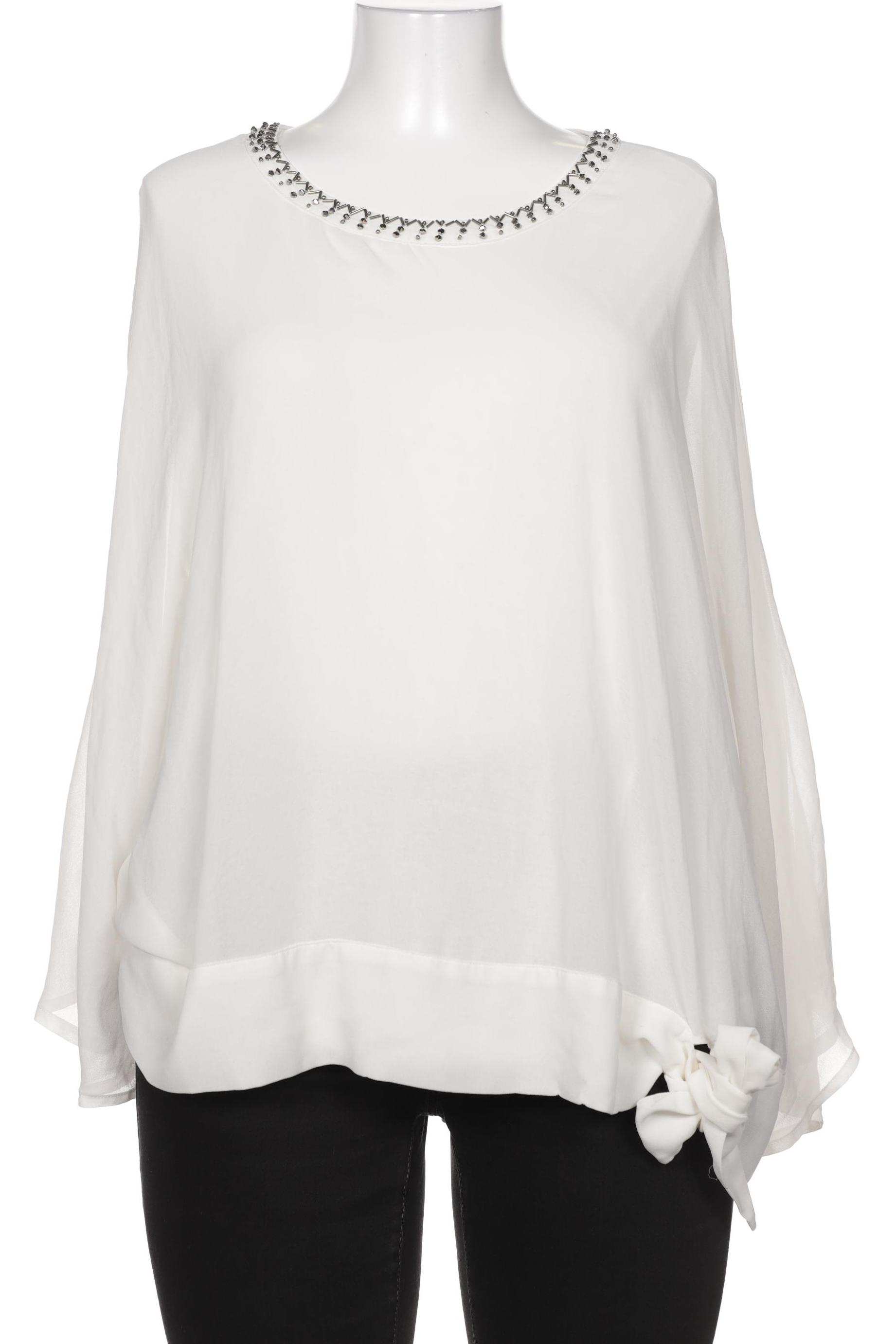 

Gerry Weber Damen Bluse, weiß, Gr. 48