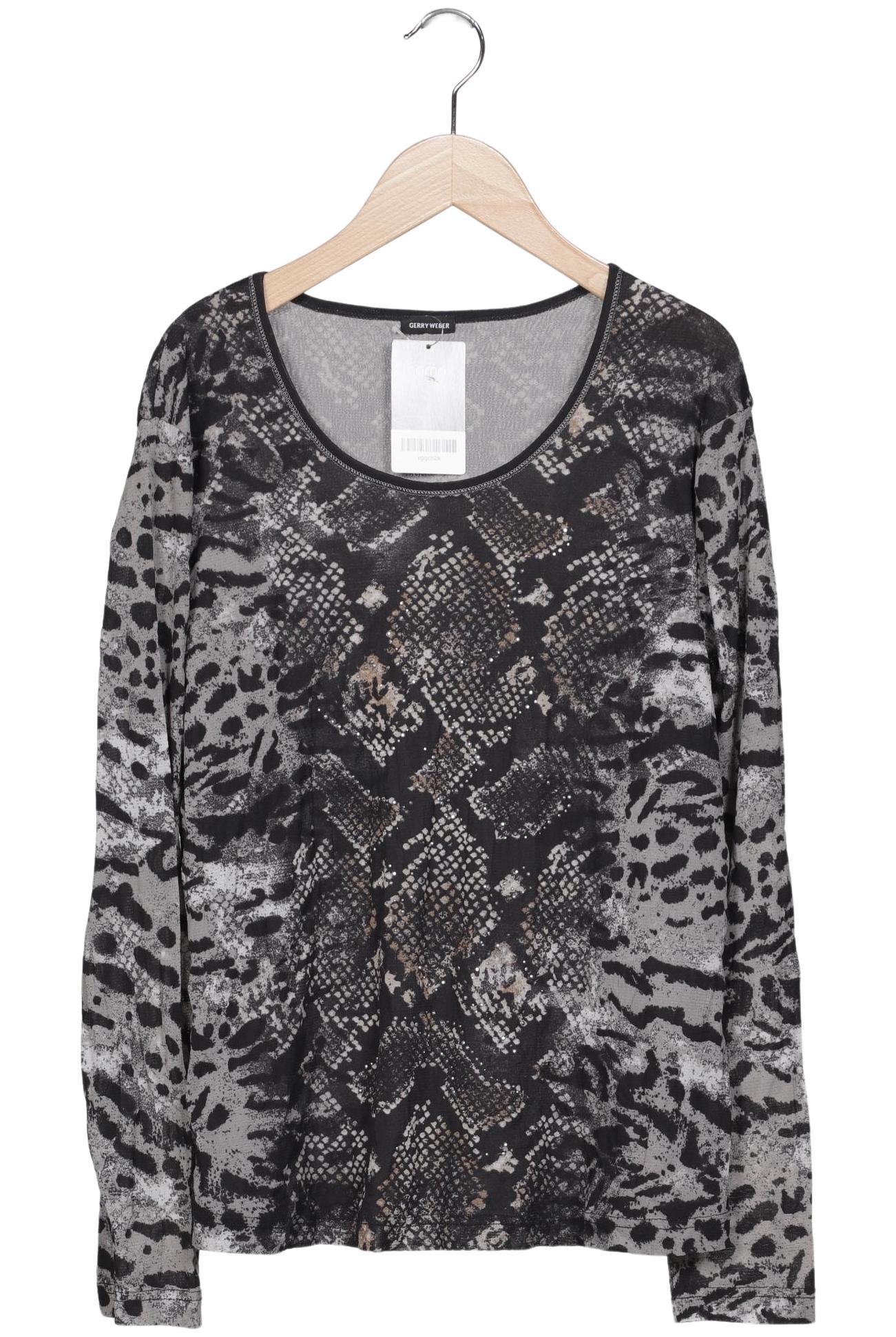 

Gerry Weber Damen Langarmshirt, grau, Gr. 44