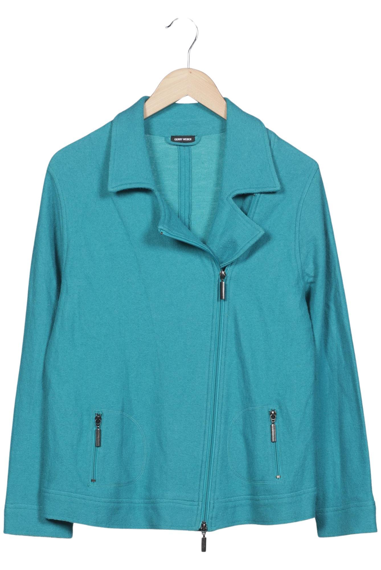 

Gerry Weber Damen Strickjacke, türkis, Gr. 44