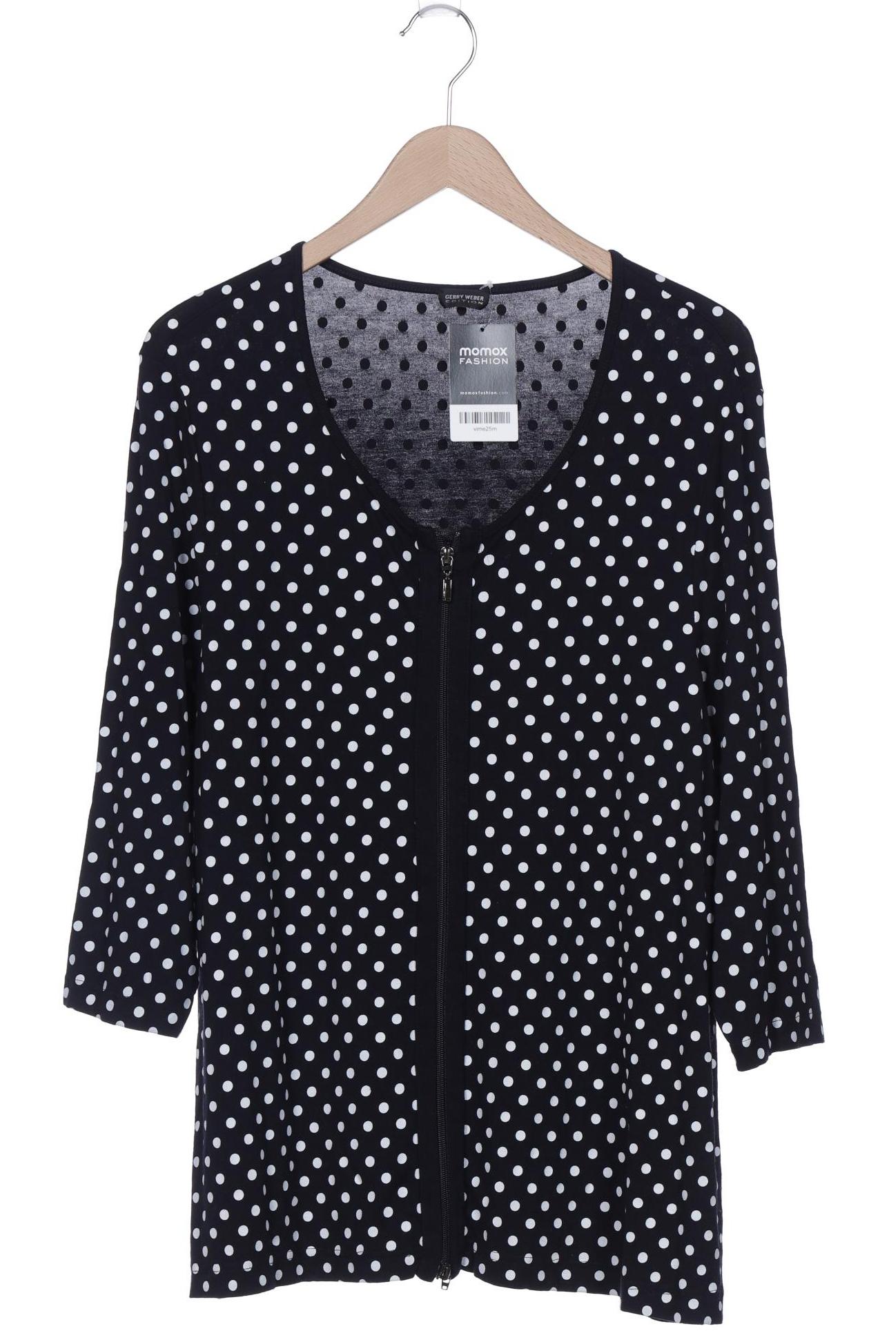 

Gerry Weber Damen Strickjacke, schwarz, Gr. 48