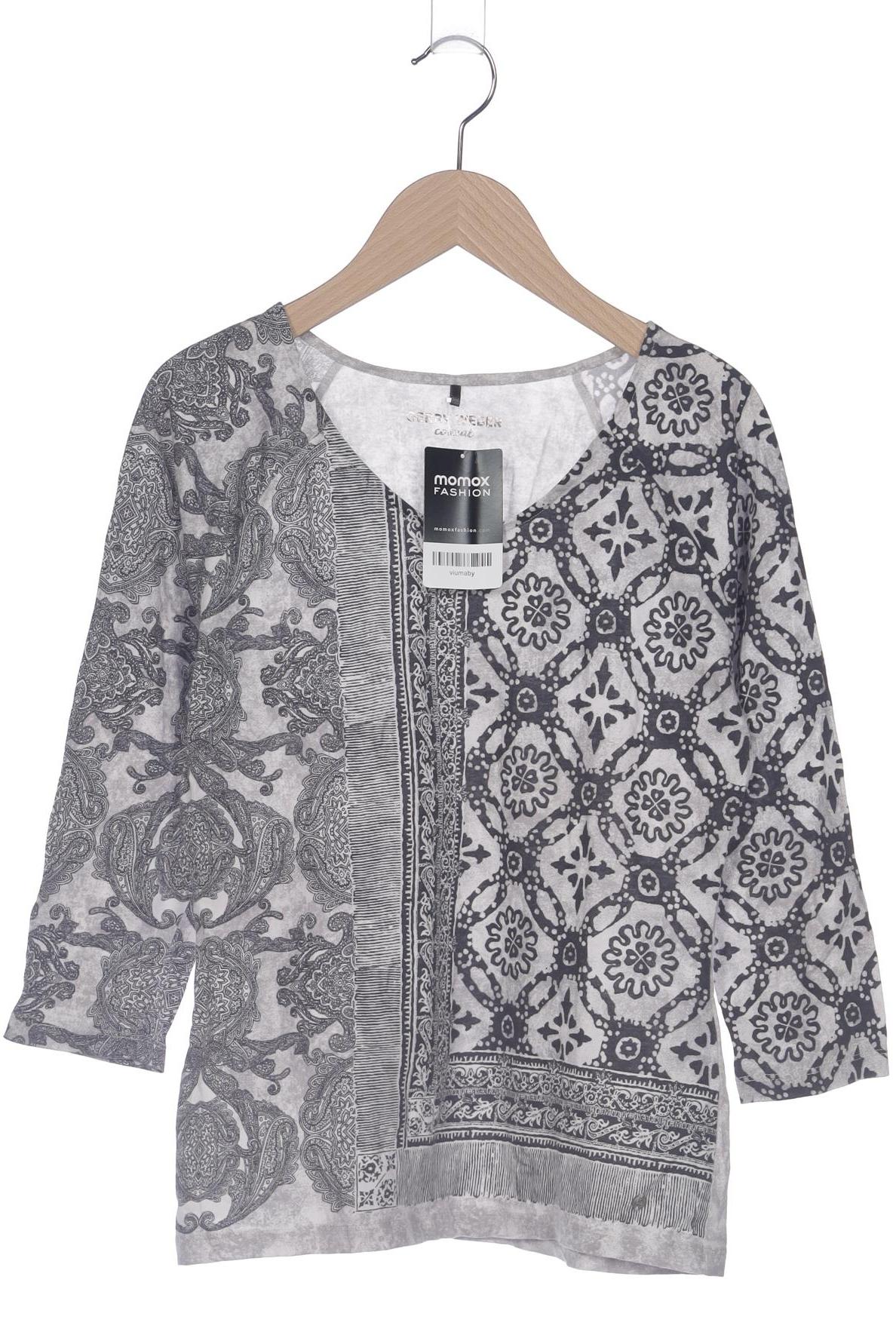 

Gerry Weber Damen Langarmshirt, grau, Gr. 34