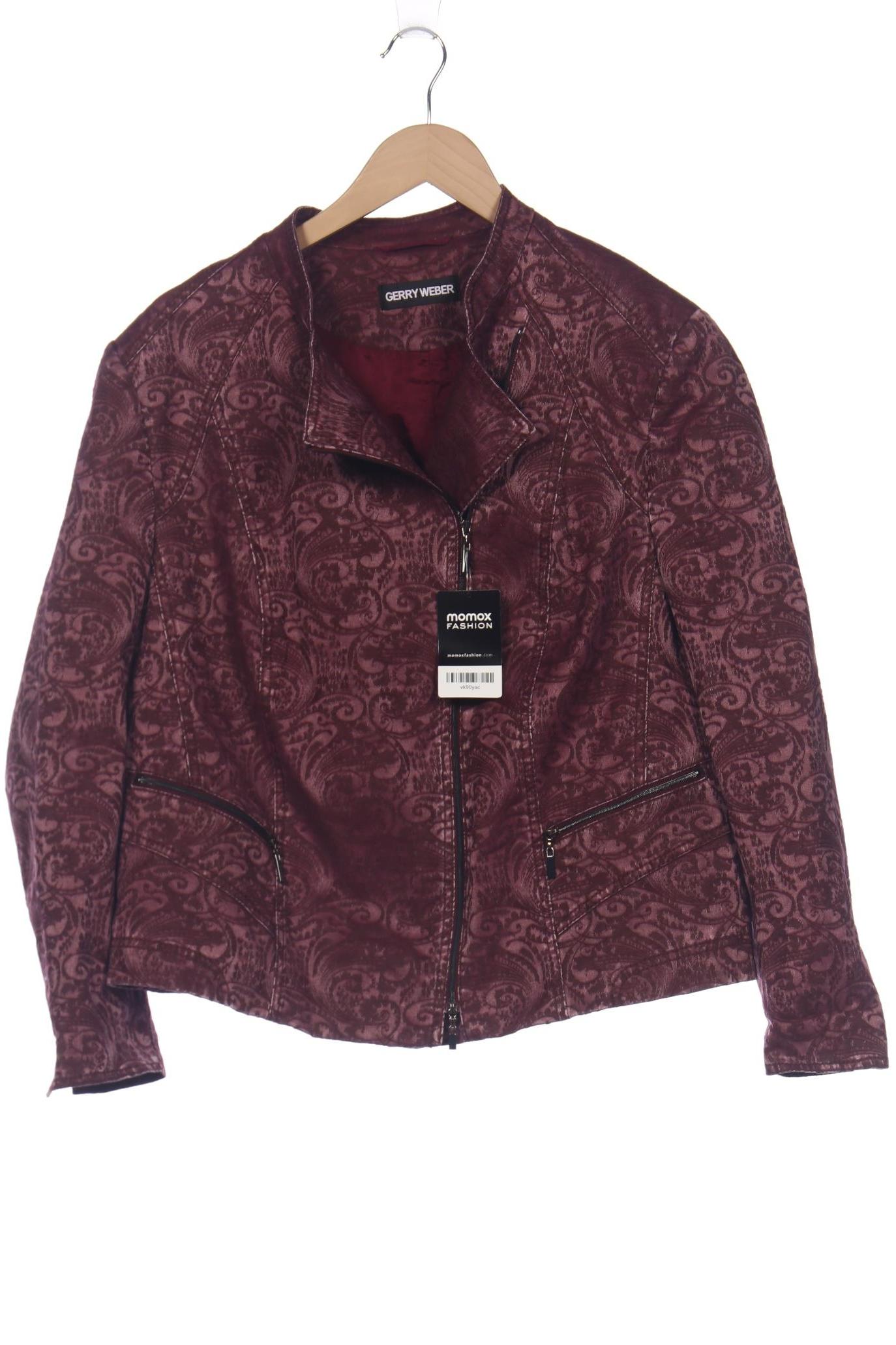 

Gerry Weber Damen Jacke, bordeaux, Gr. 48