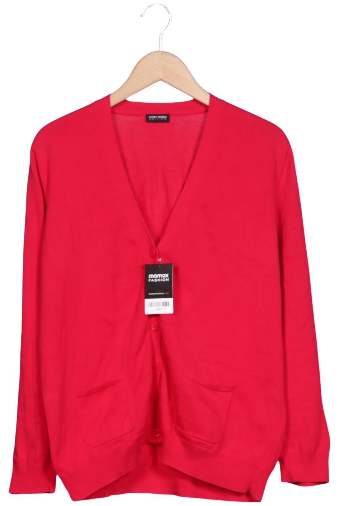 

Gerry Weber Damen Strickjacke, rot, Gr. 44