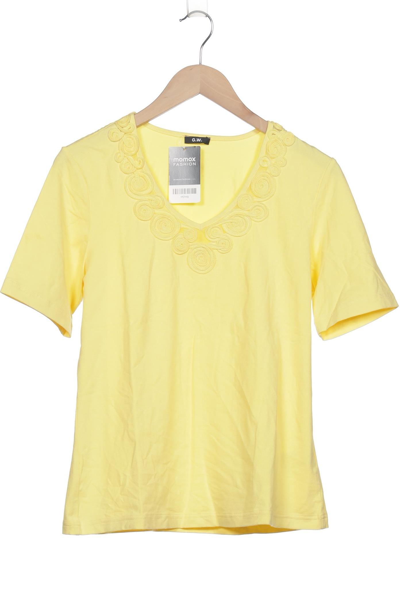 

Gerry Weber Damen T-Shirt, gelb, Gr. 42