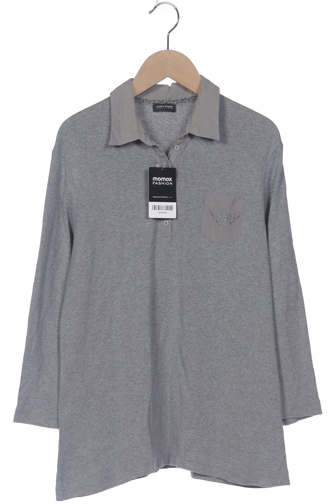 

Gerry Weber Damen Poloshirt, grau, Gr. 42