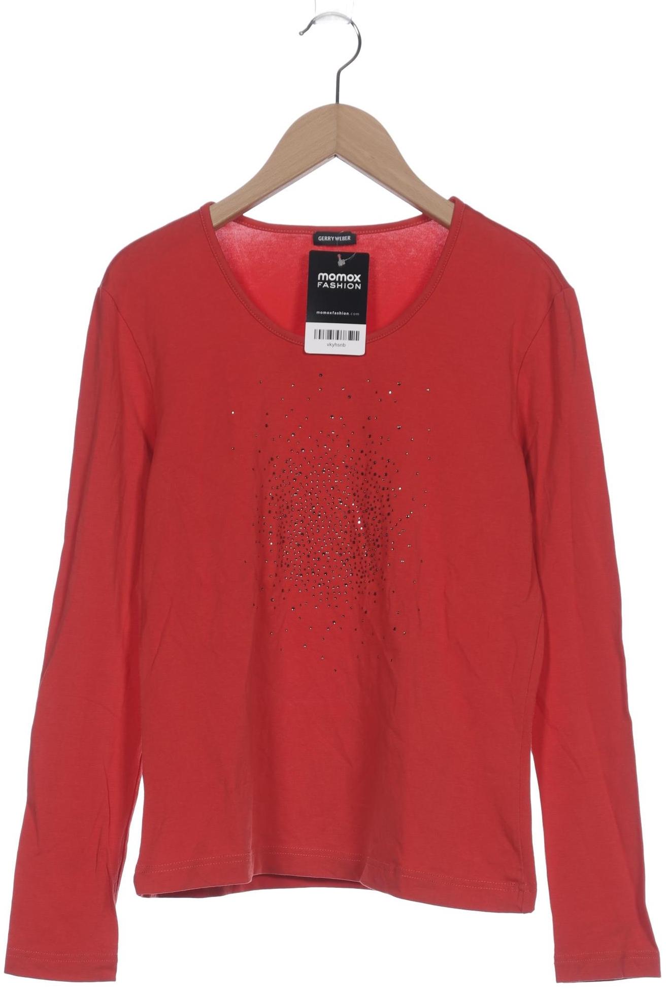 

Gerry Weber Damen Langarmshirt, rot, Gr. 36