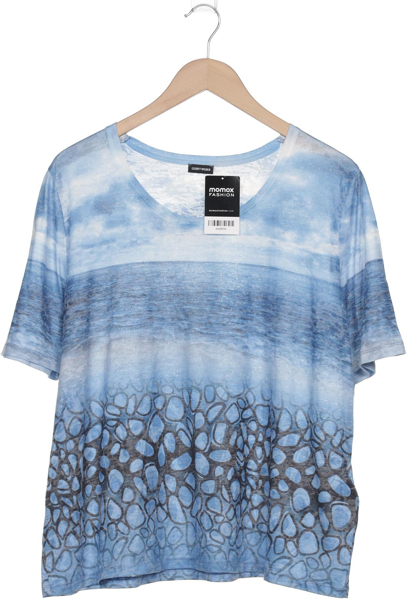 

Gerry Weber Damen T-Shirt, blau, Gr. 48