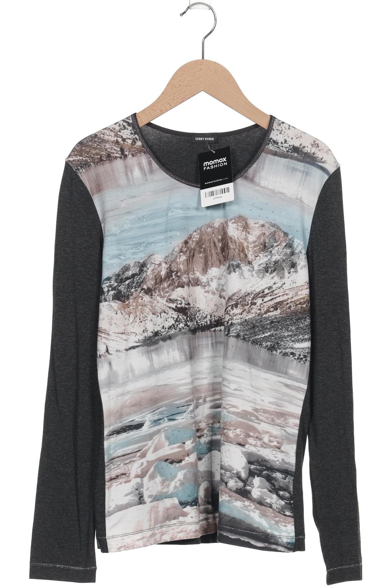 

Gerry Weber Damen Langarmshirt, grau, Gr. 36