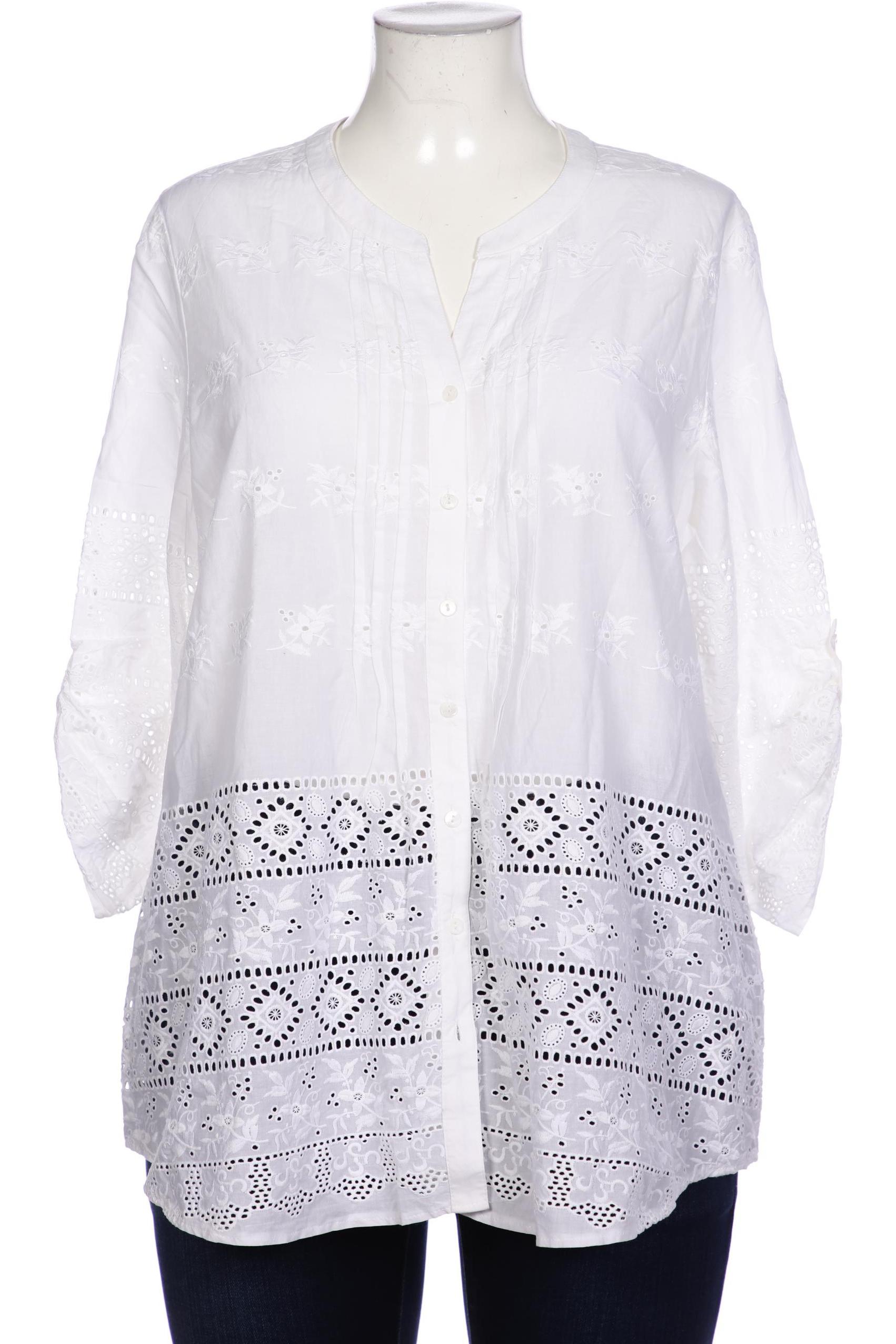 

Gerry Weber Damen Bluse, weiß, Gr. 46