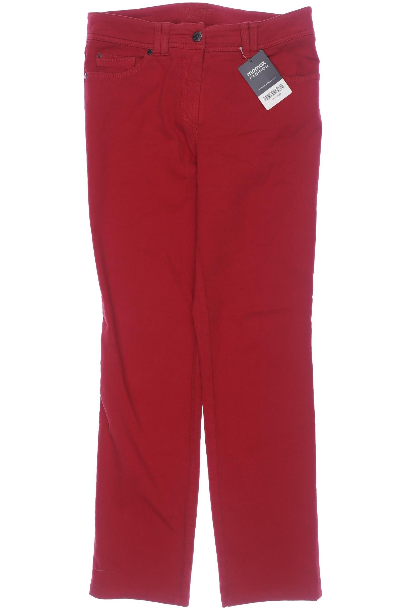 

Gerry Weber Damen Jeans, rot, Gr. 36