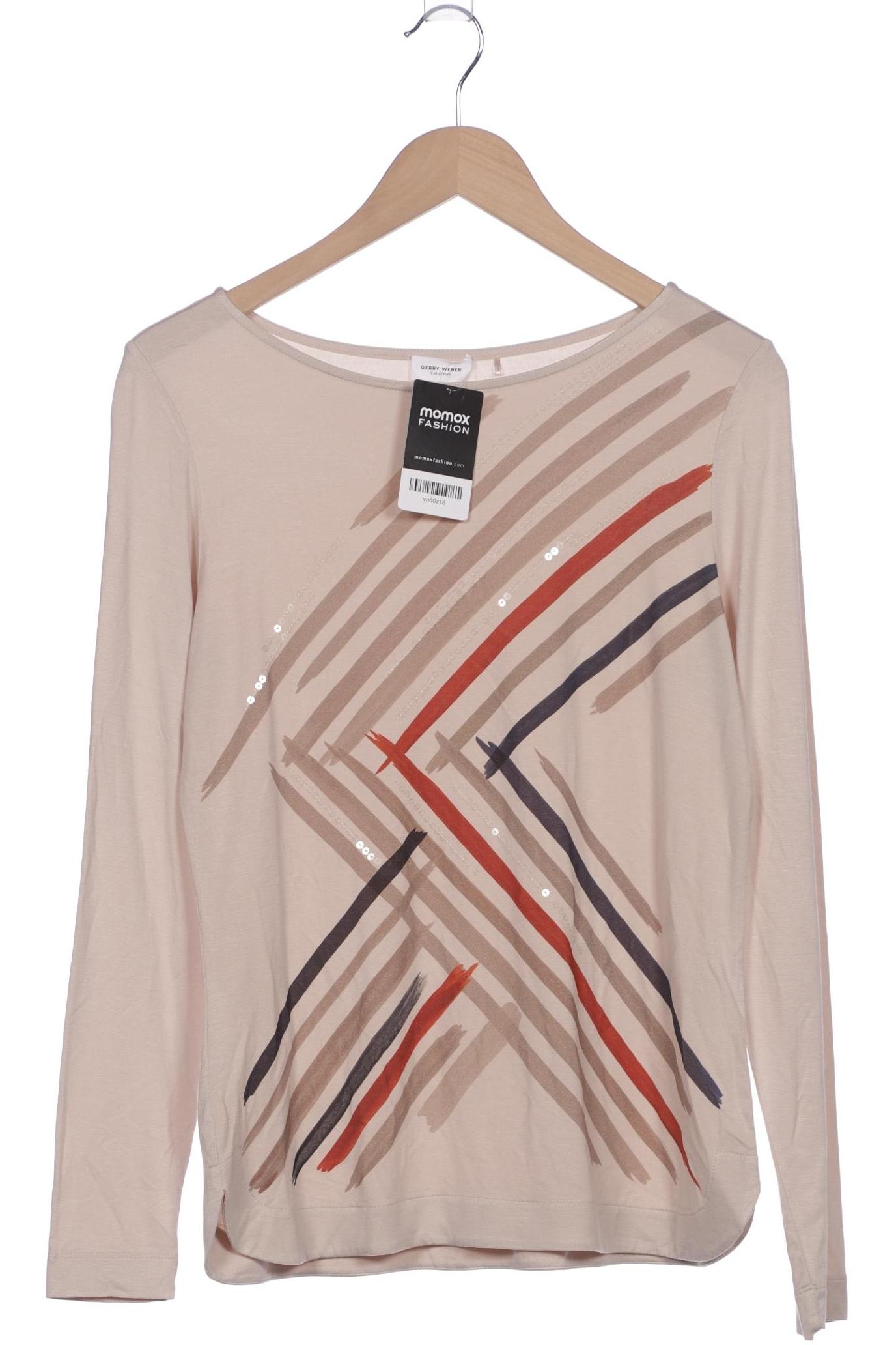 

Gerry Weber Damen Langarmshirt, beige, Gr. 38