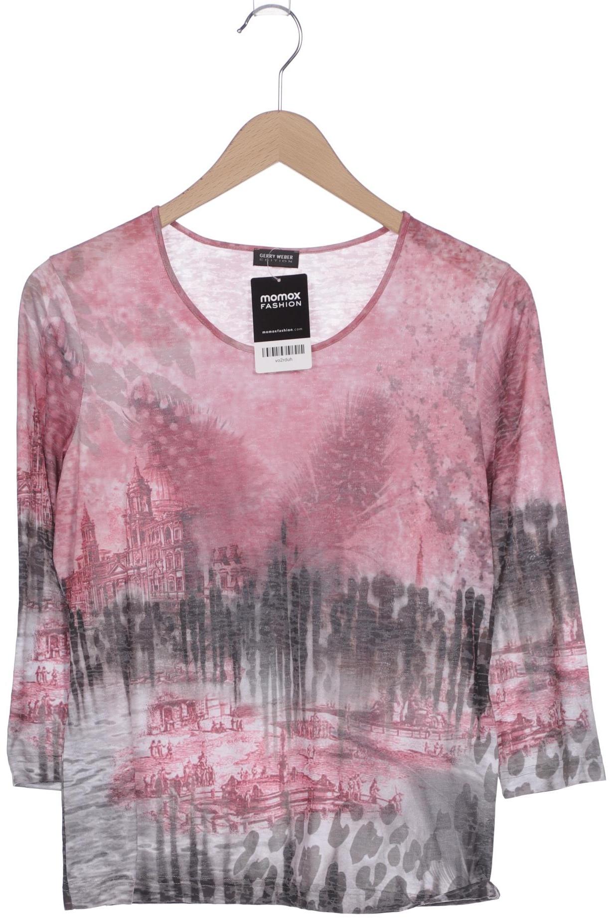 

Gerry Weber Damen Langarmshirt, pink, Gr. 40