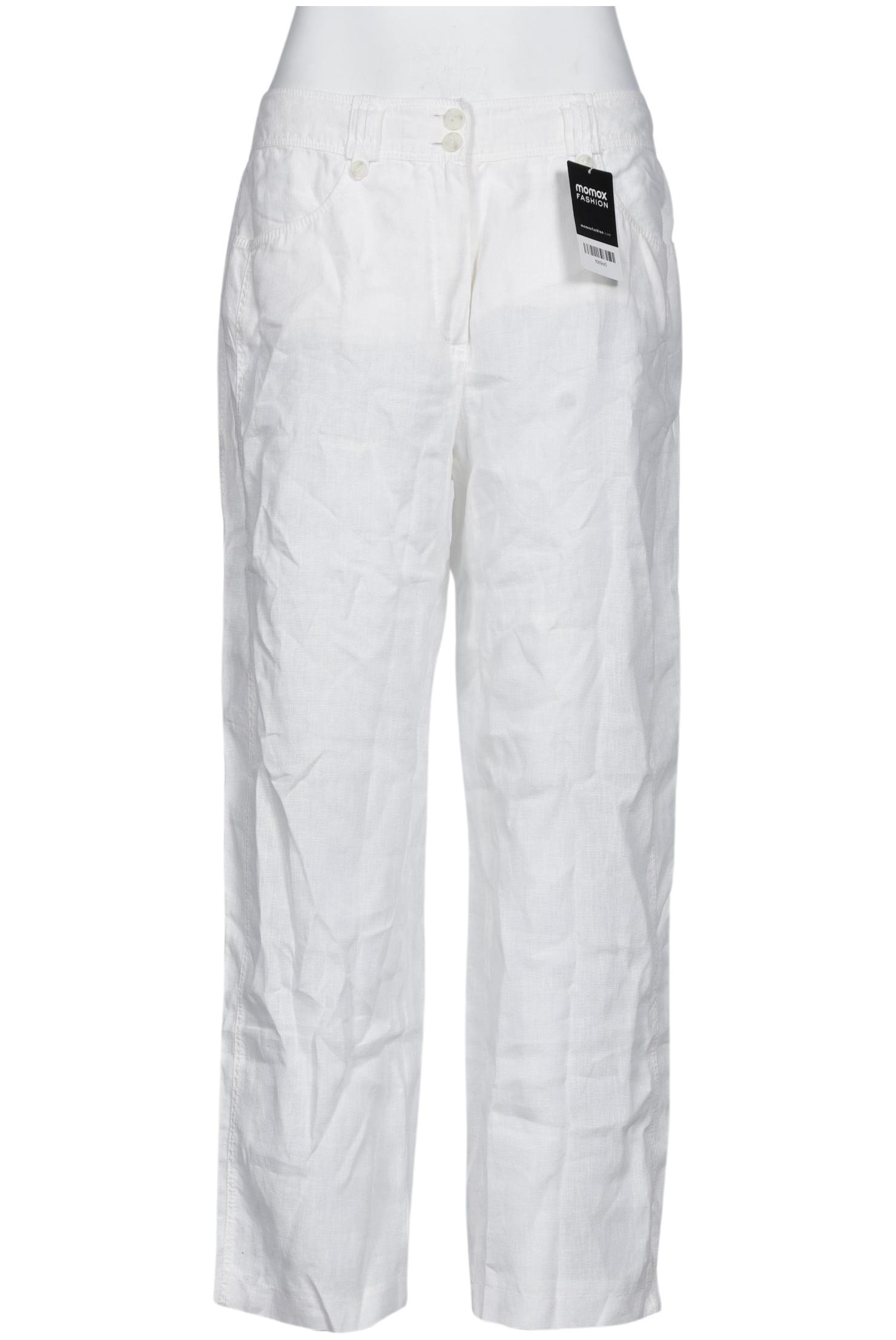 

Gerry Weber Damen Stoffhose, weiß, Gr. 30