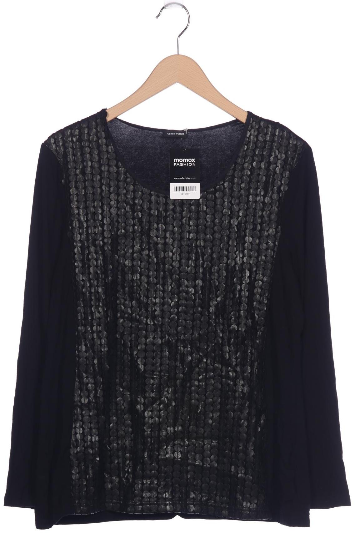 

Gerry Weber Damen Langarmshirt, schwarz, Gr. 44