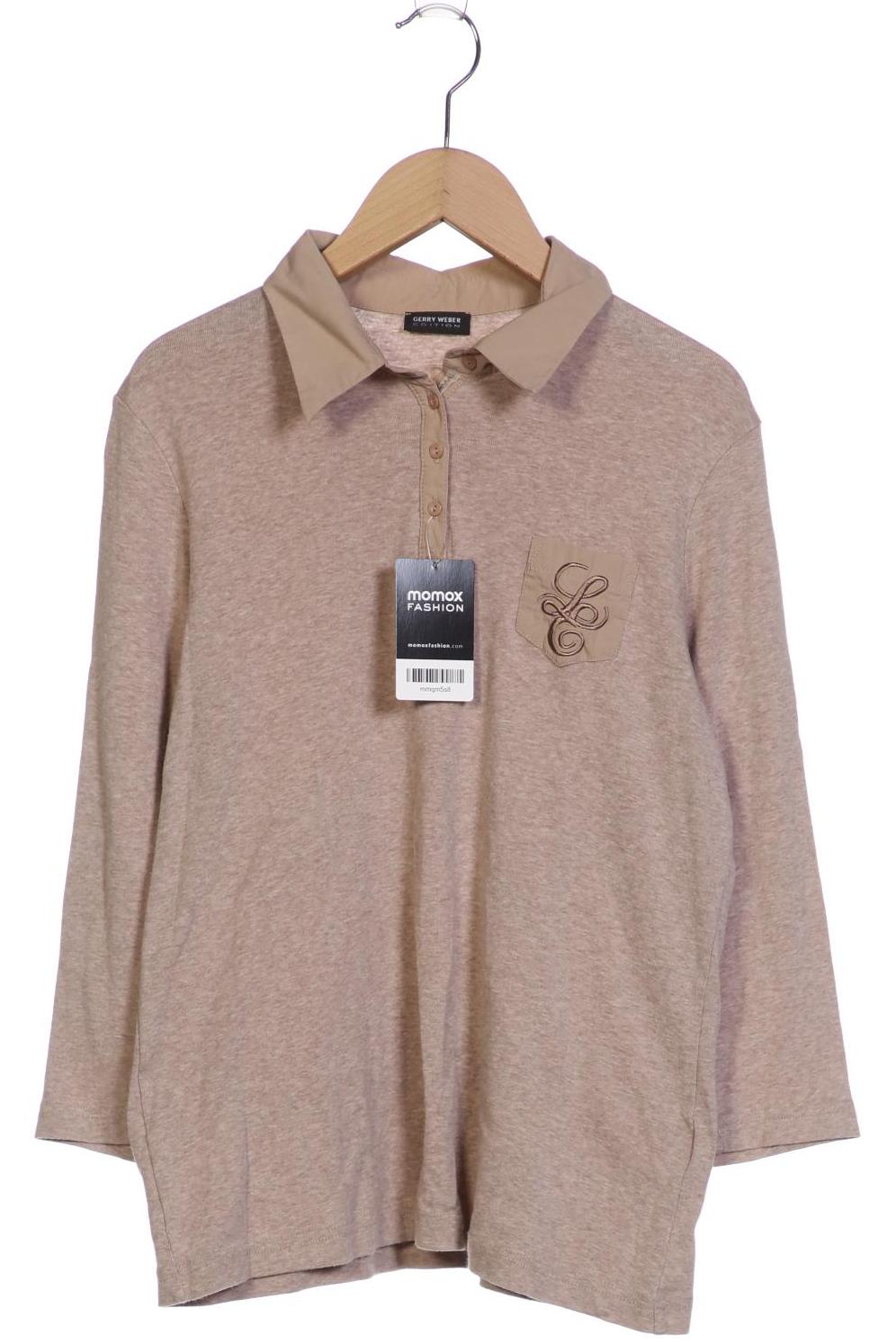

Gerry Weber Damen Poloshirt, beige, Gr. 38