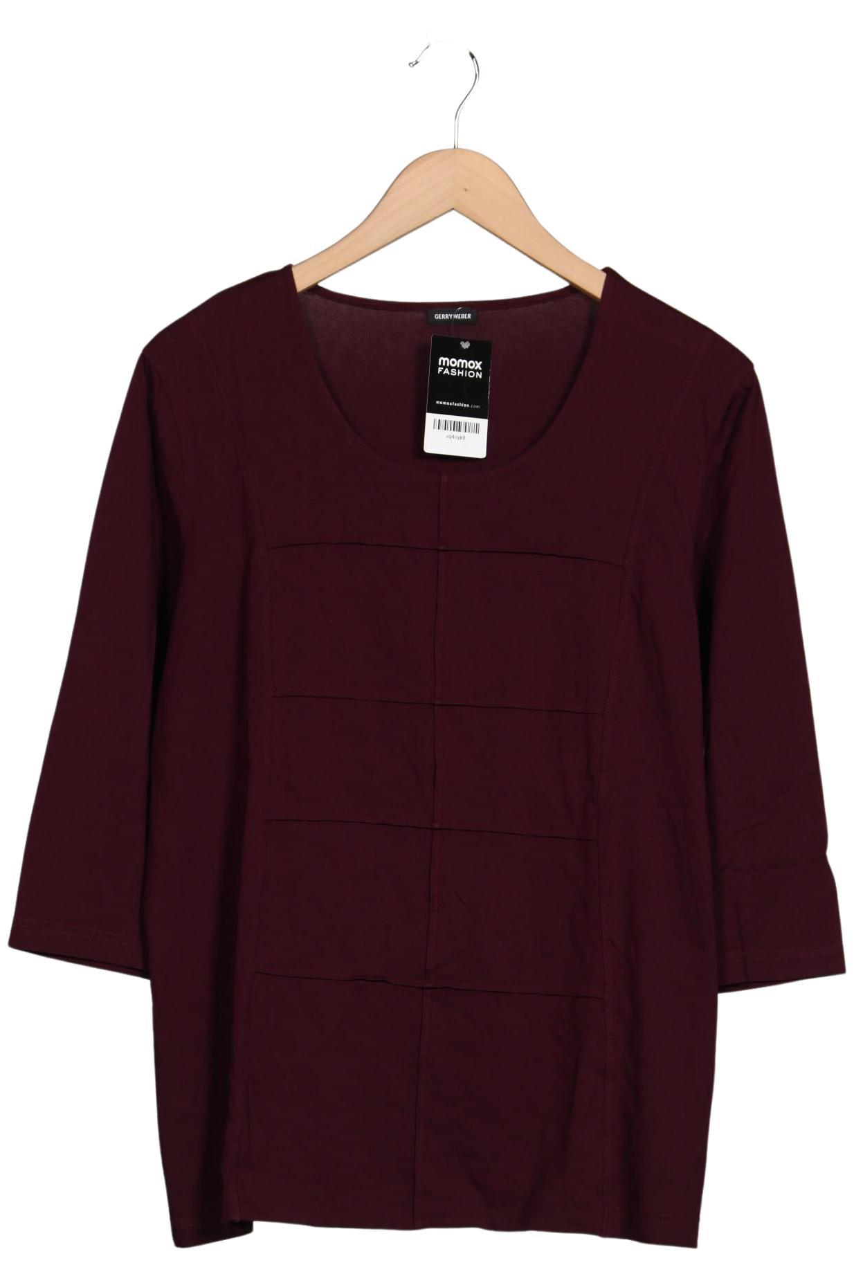 

Gerry Weber Damen T-Shirt, bordeaux, Gr. 48