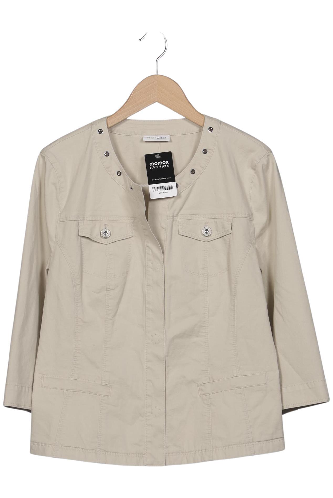 

Gerry Weber Damen Jacke, beige, Gr. 44