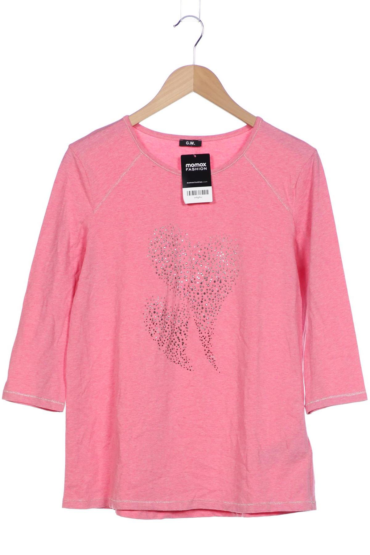 

Gerry Weber Damen Langarmshirt, pink, Gr. 44