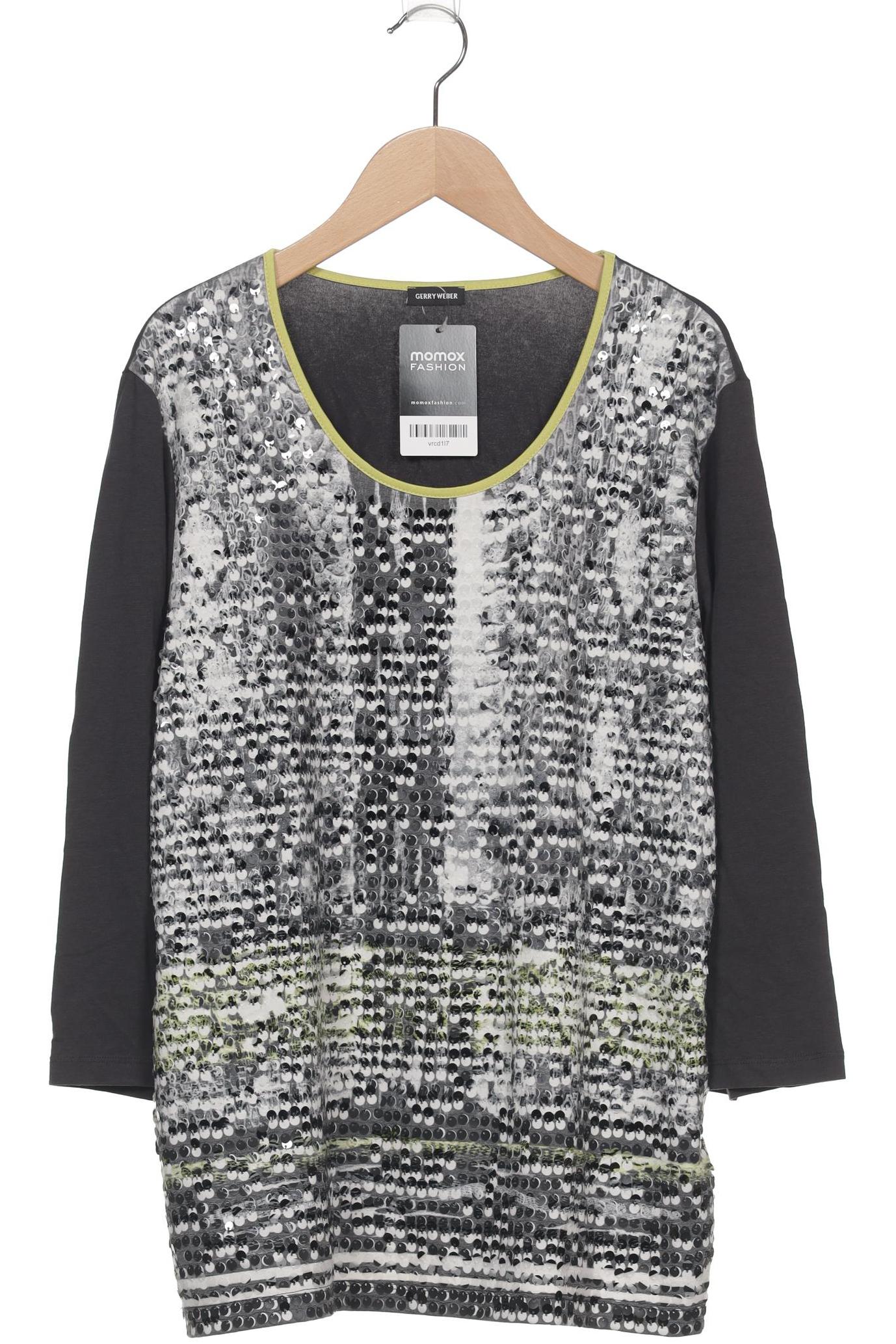 

Gerry Weber Damen Langarmshirt, grau, Gr. 42