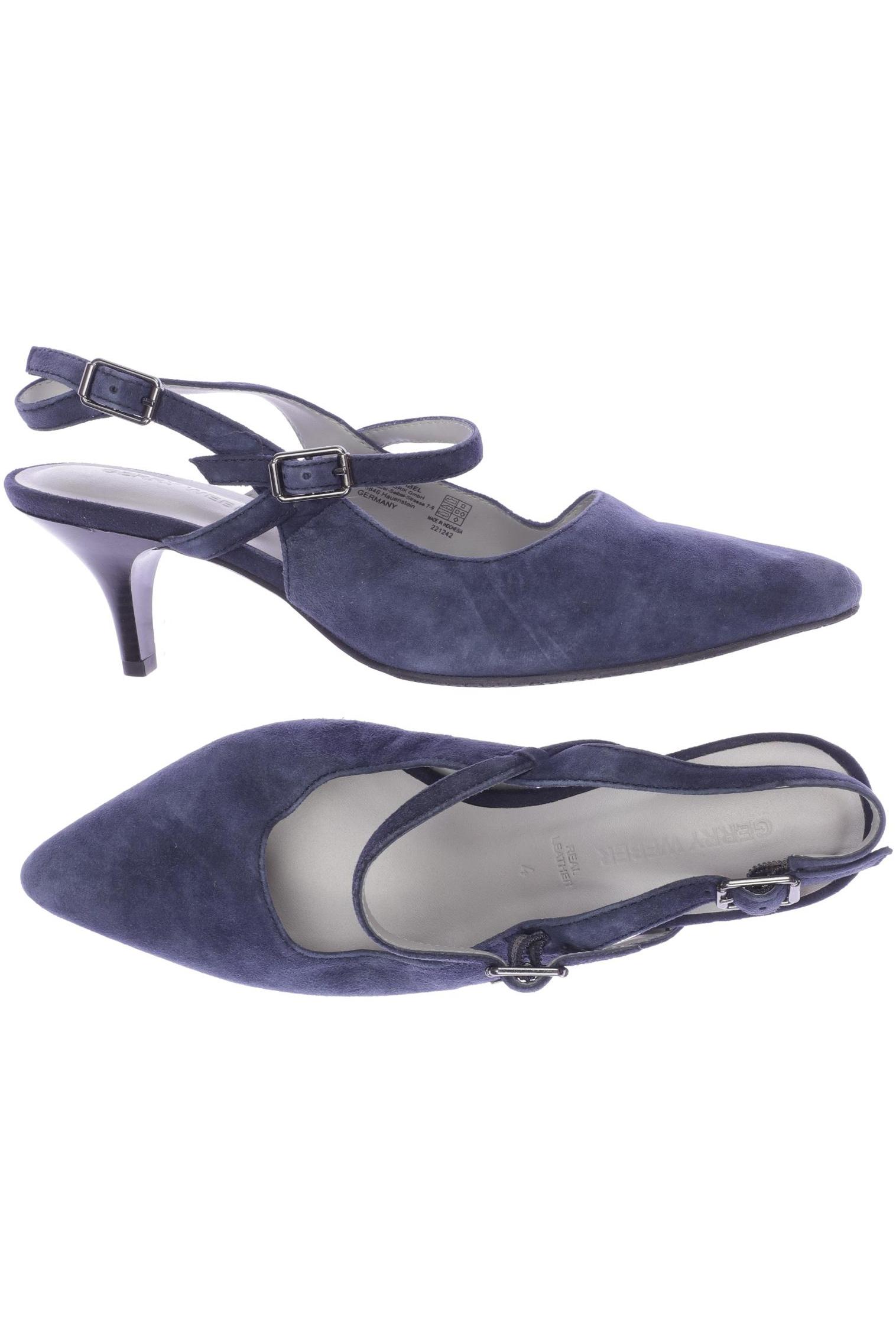 

Gerry Weber Damen Pumps, blau, Gr. 4