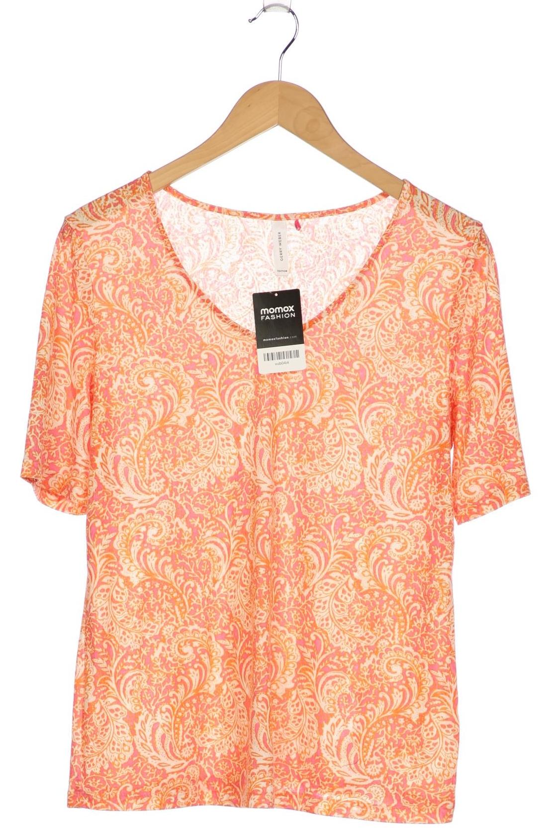 

Gerry Weber Damen T-Shirt, orange, Gr. 42