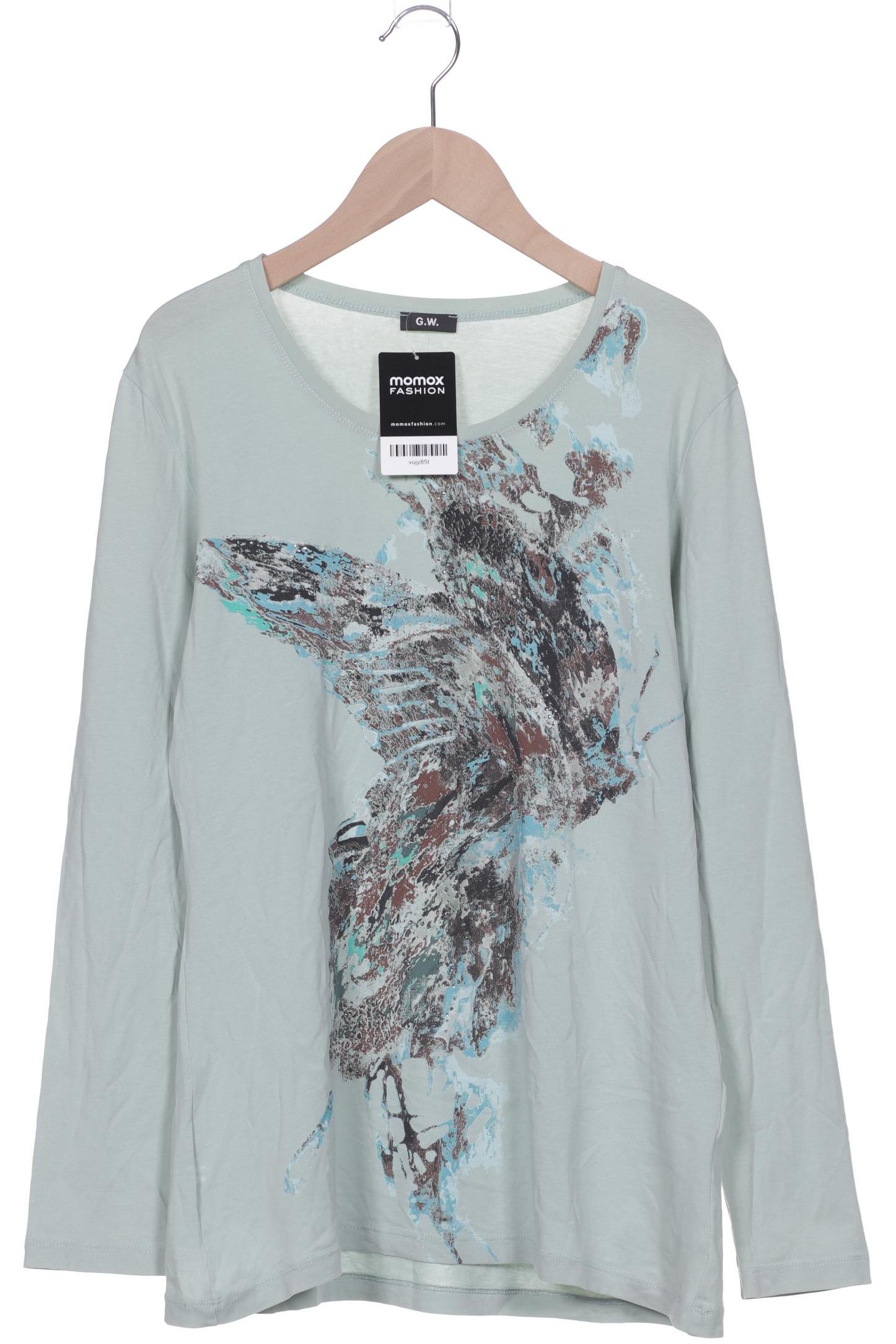 

Gerry Weber Damen Langarmshirt, türkis, Gr. 42