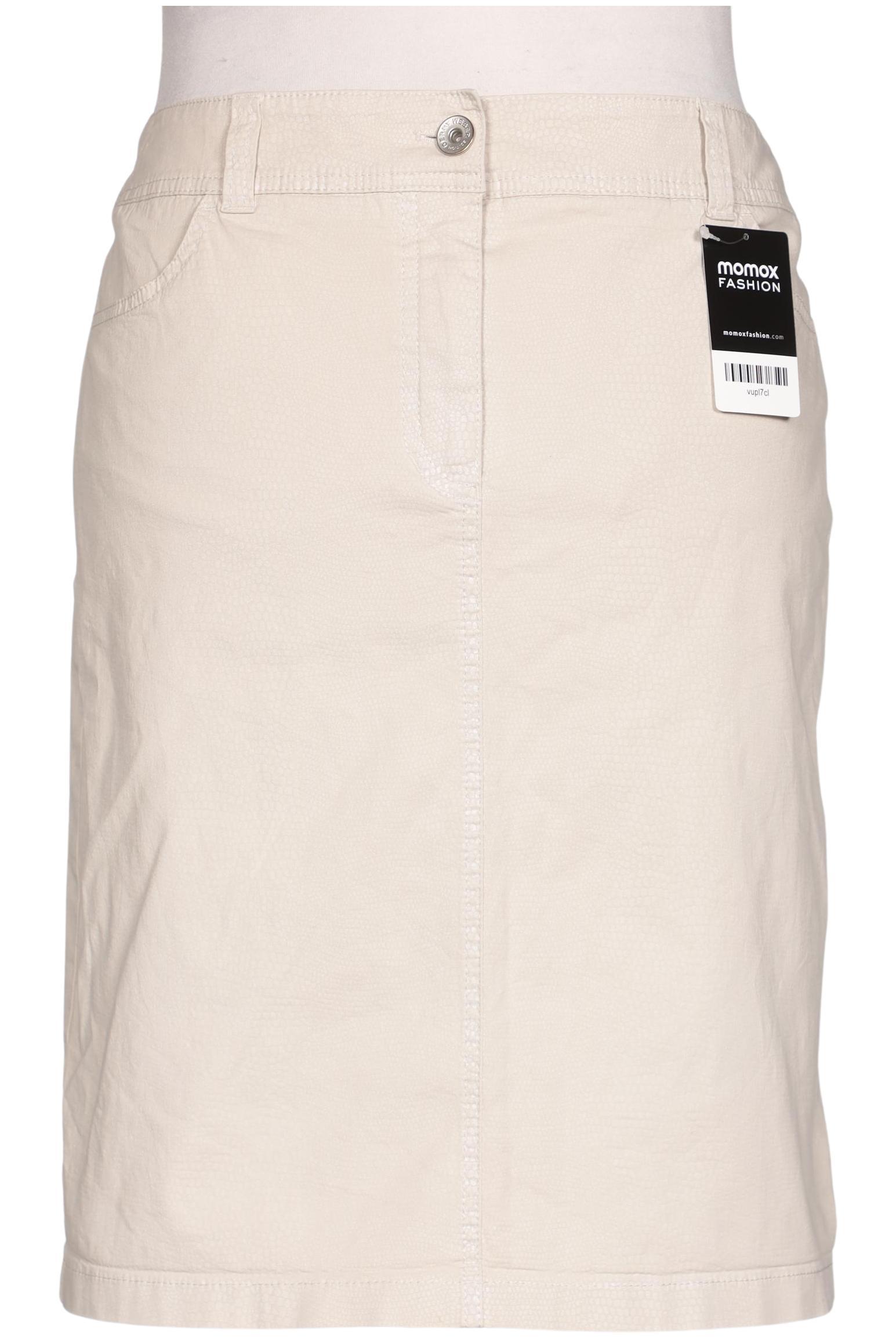 

Gerry Weber Damen Rock, beige, Gr. 44