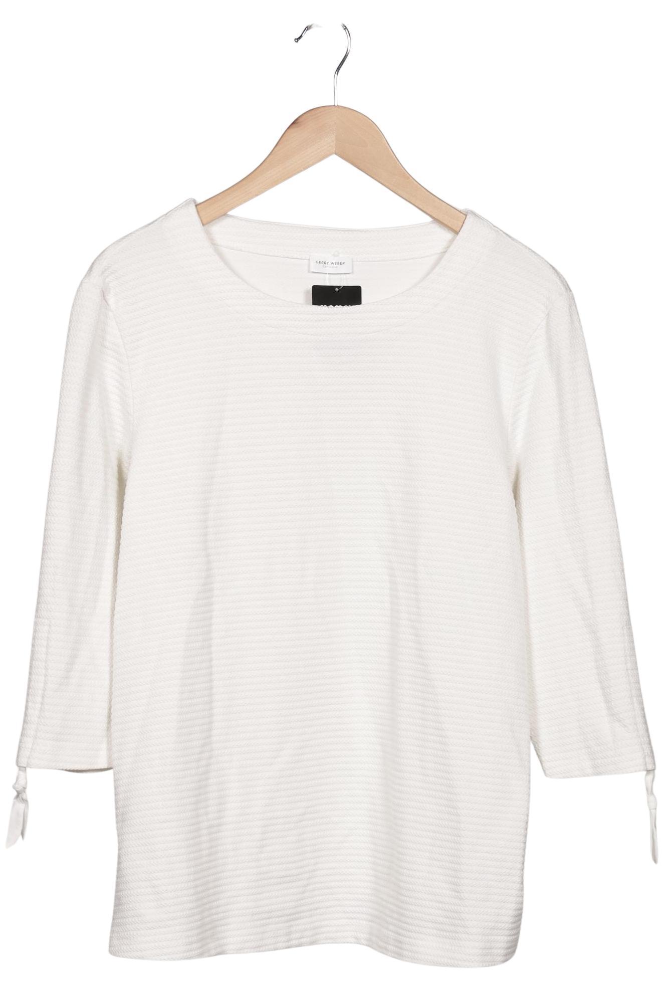 

Gerry Weber Damen Sweatshirt, weiß, Gr. 44