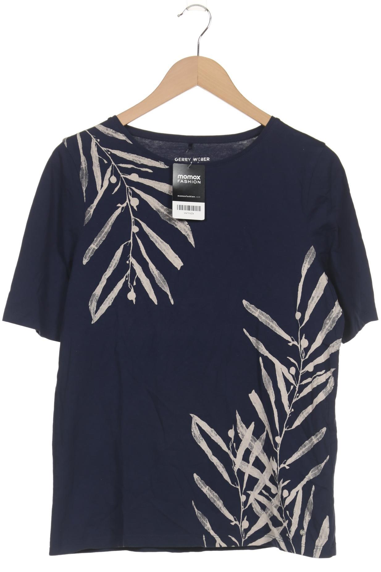 

Gerry Weber Damen T-Shirt, marineblau, Gr. 42