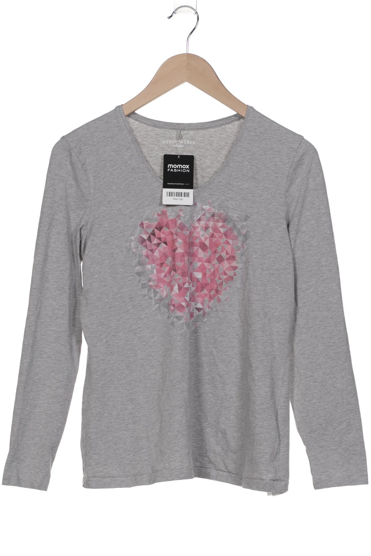 

Gerry Weber Damen Langarmshirt, grau, Gr. 42