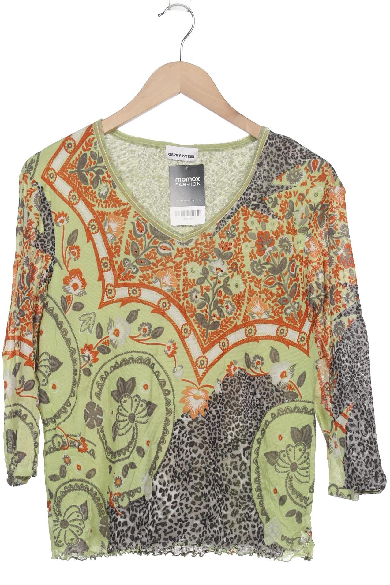 

Gerry Weber Damen Langarmshirt, grün, Gr. 42