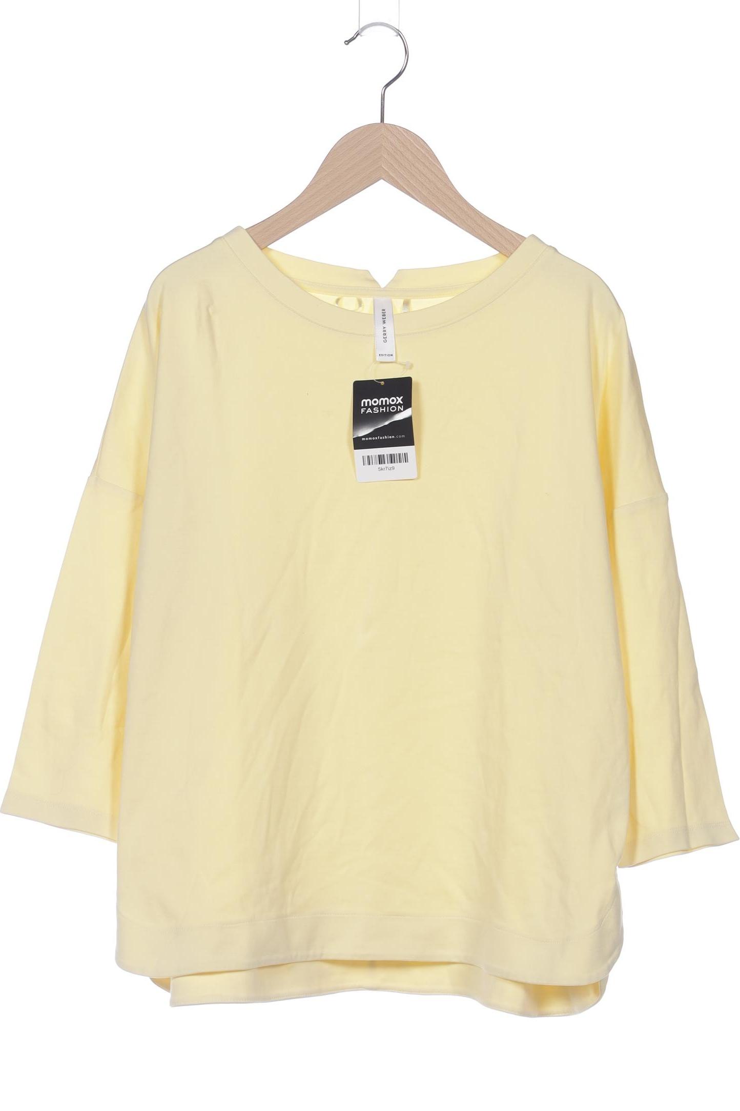 

Gerry Weber Damen Langarmshirt, gelb, Gr. 42
