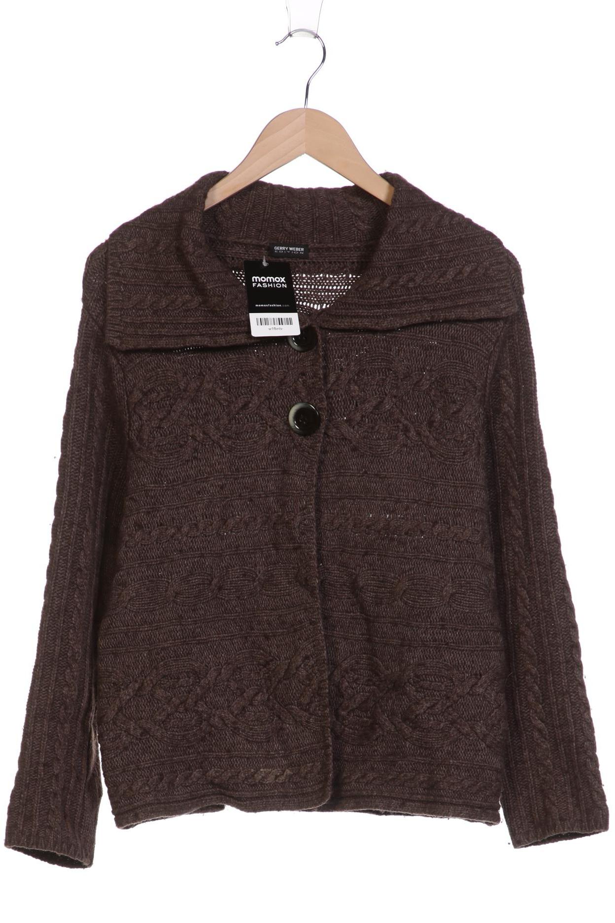 

Gerry Weber Damen Strickjacke, braun, Gr. 40
