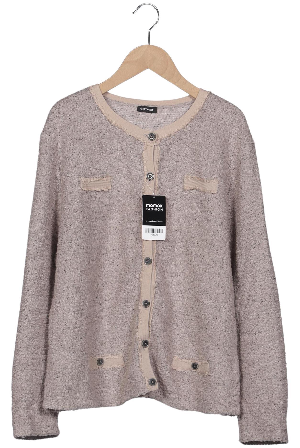 

Gerry Weber Damen Strickjacke, beige, Gr. 48