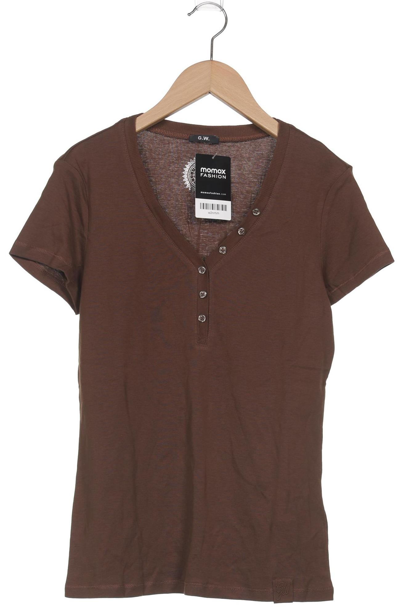 

Gerry Weber Damen T-Shirt, braun, Gr. 38