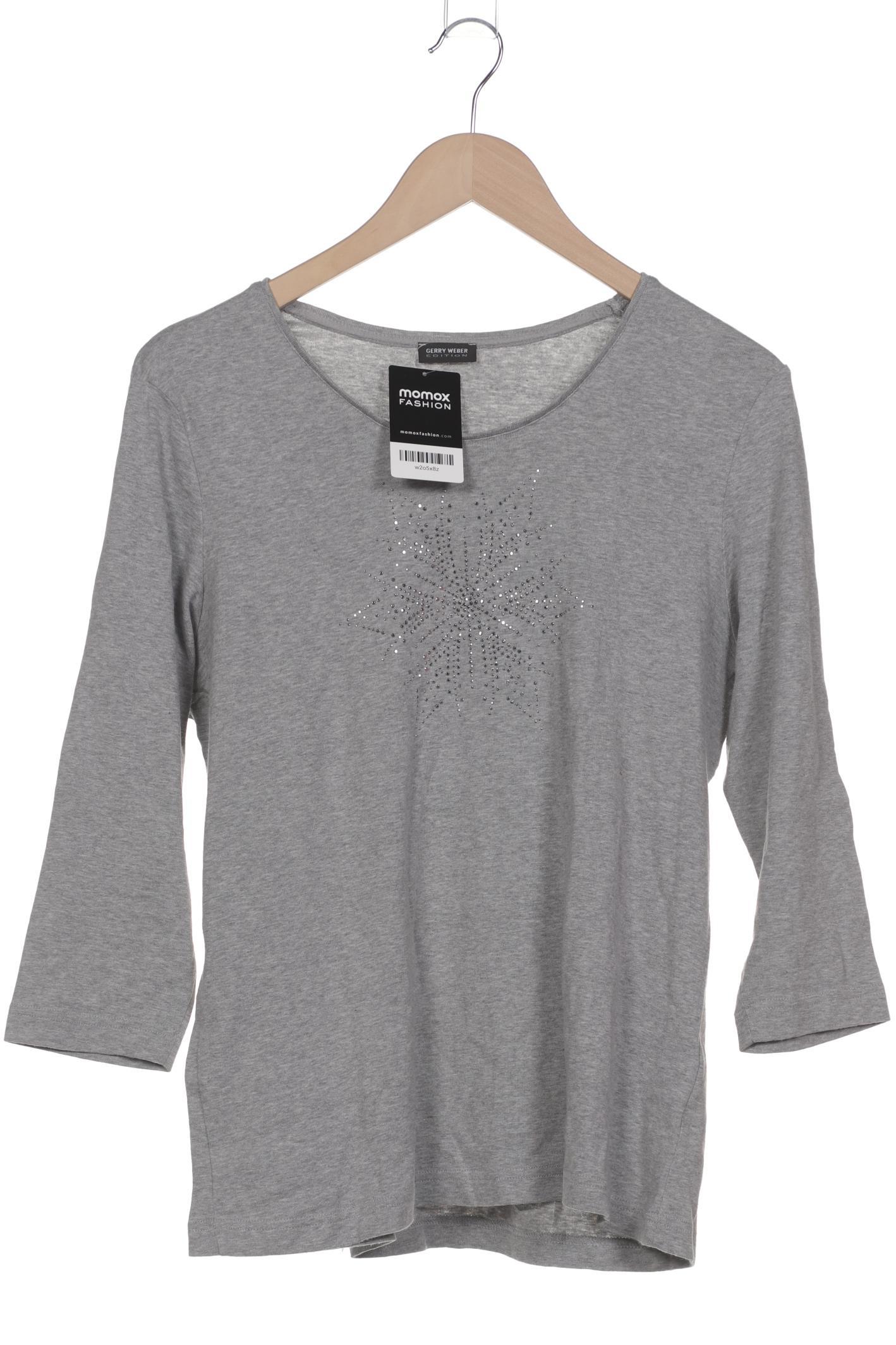 

Gerry Weber Damen Langarmshirt, grau, Gr. 44