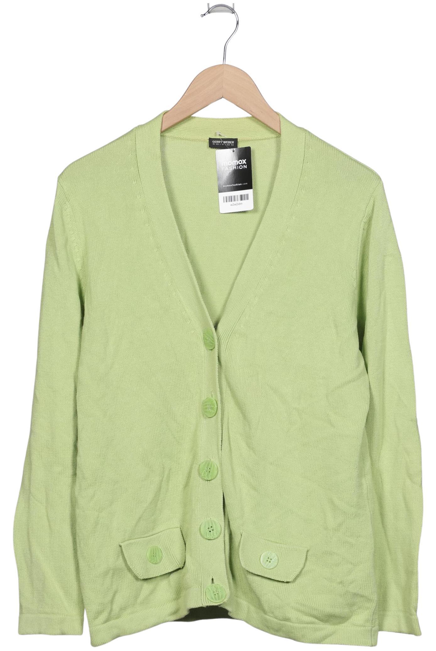 

Gerry Weber Damen Strickjacke, grün, Gr. 44