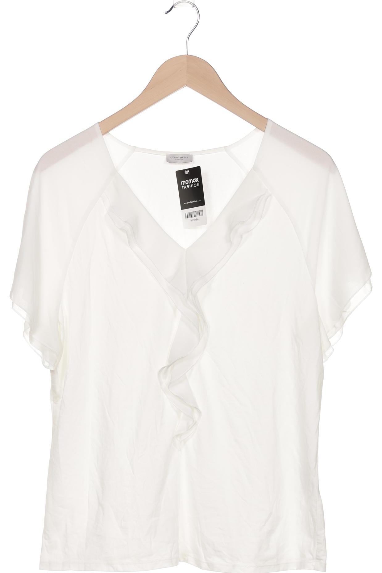 

Gerry Weber Damen T-Shirt, weiß, Gr. 42