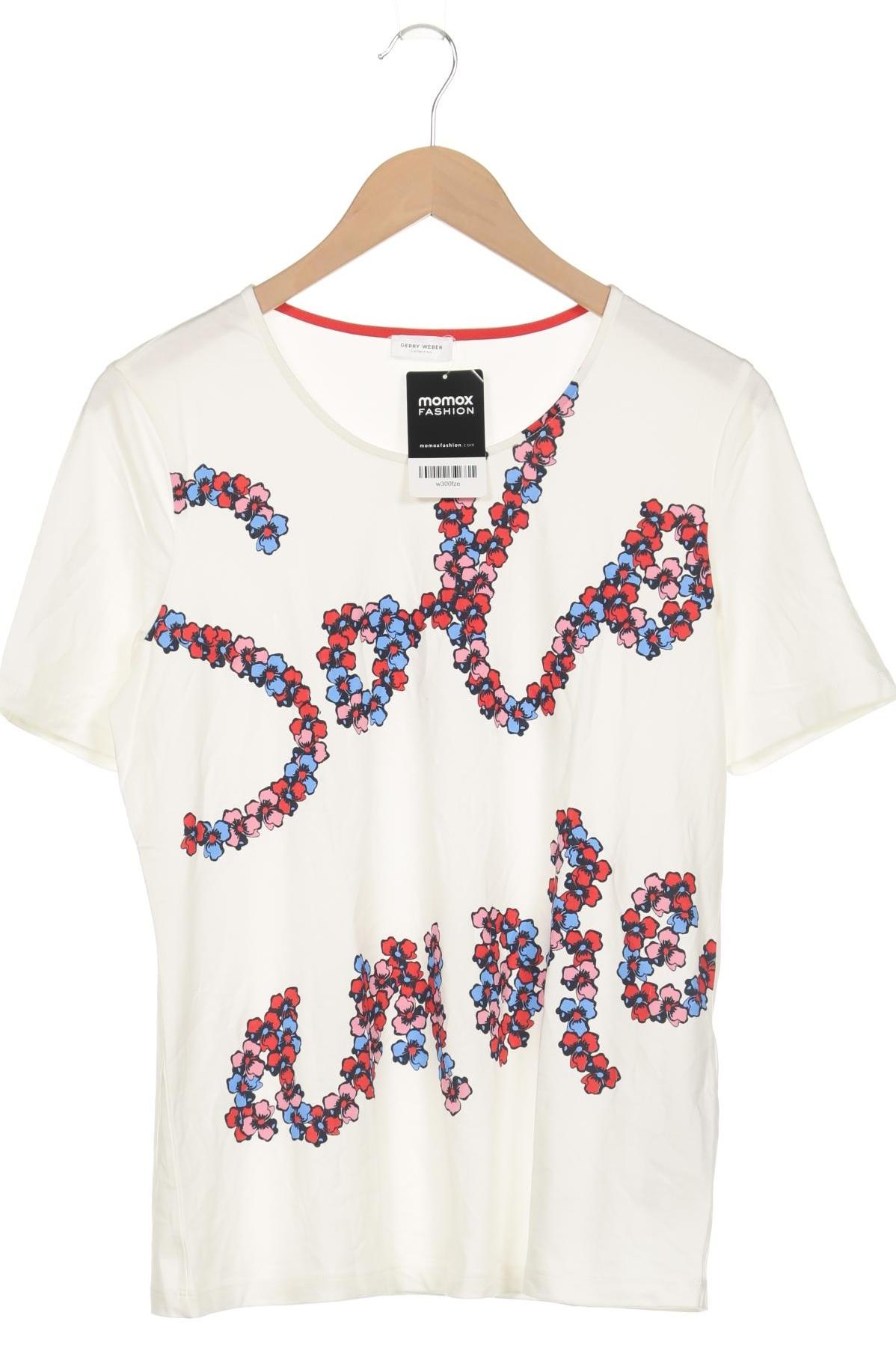 

Gerry Weber Damen T-Shirt, weiß, Gr. 40