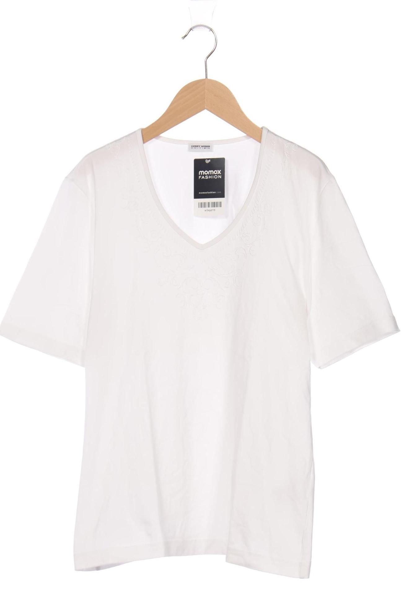 

Gerry Weber Damen T-Shirt, weiß, Gr. 42