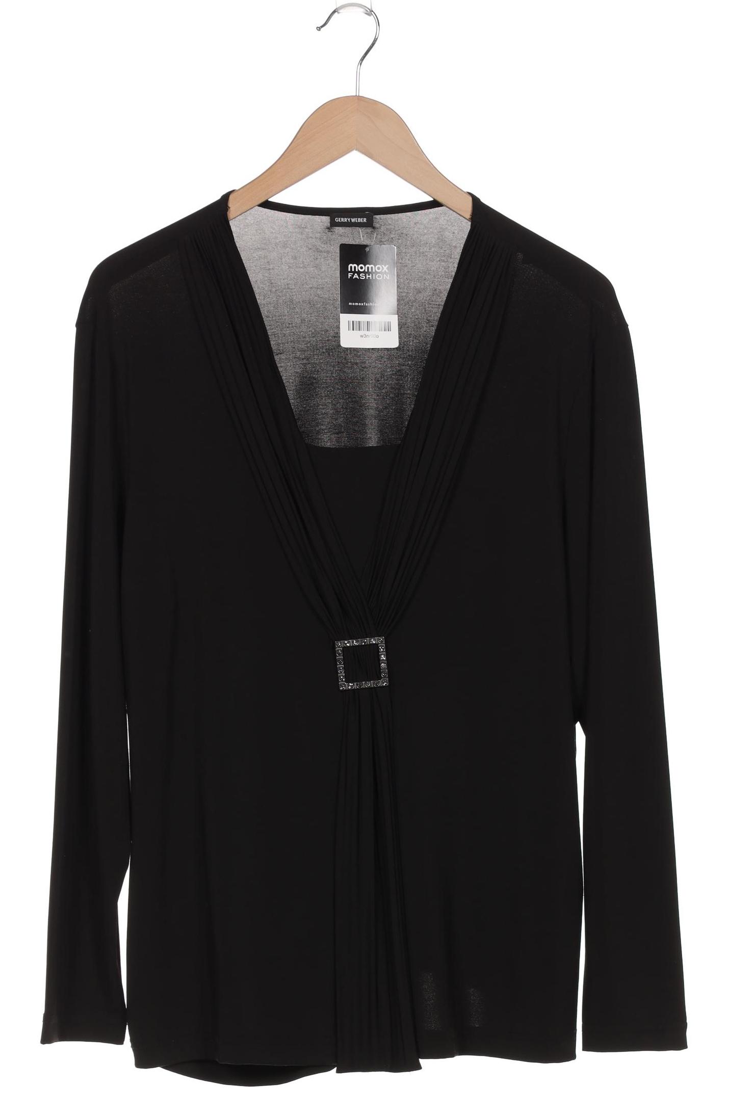 

Gerry Weber Damen Langarmshirt, schwarz, Gr. 46