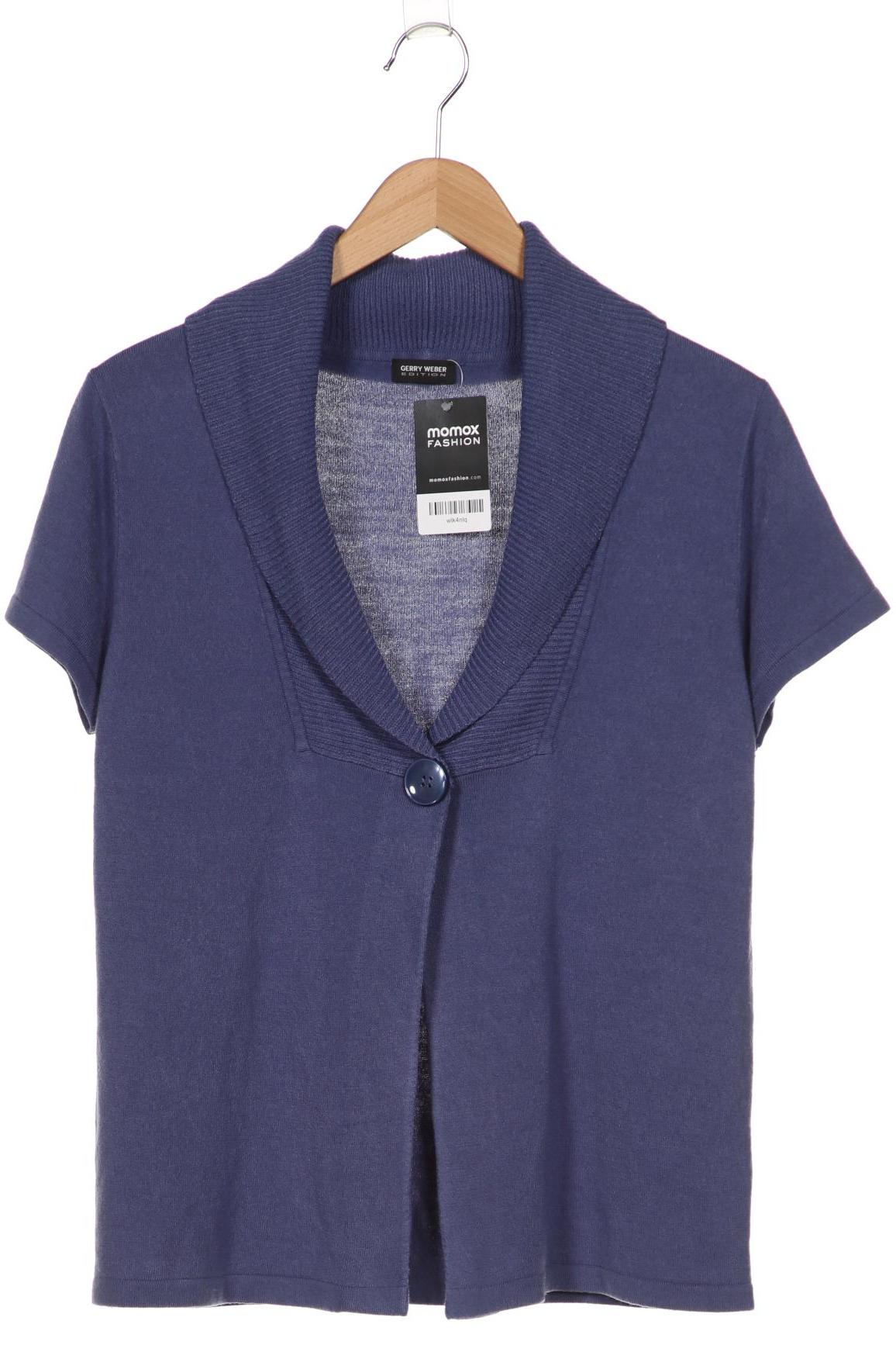 

Gerry Weber Damen Strickjacke, blau, Gr. 38