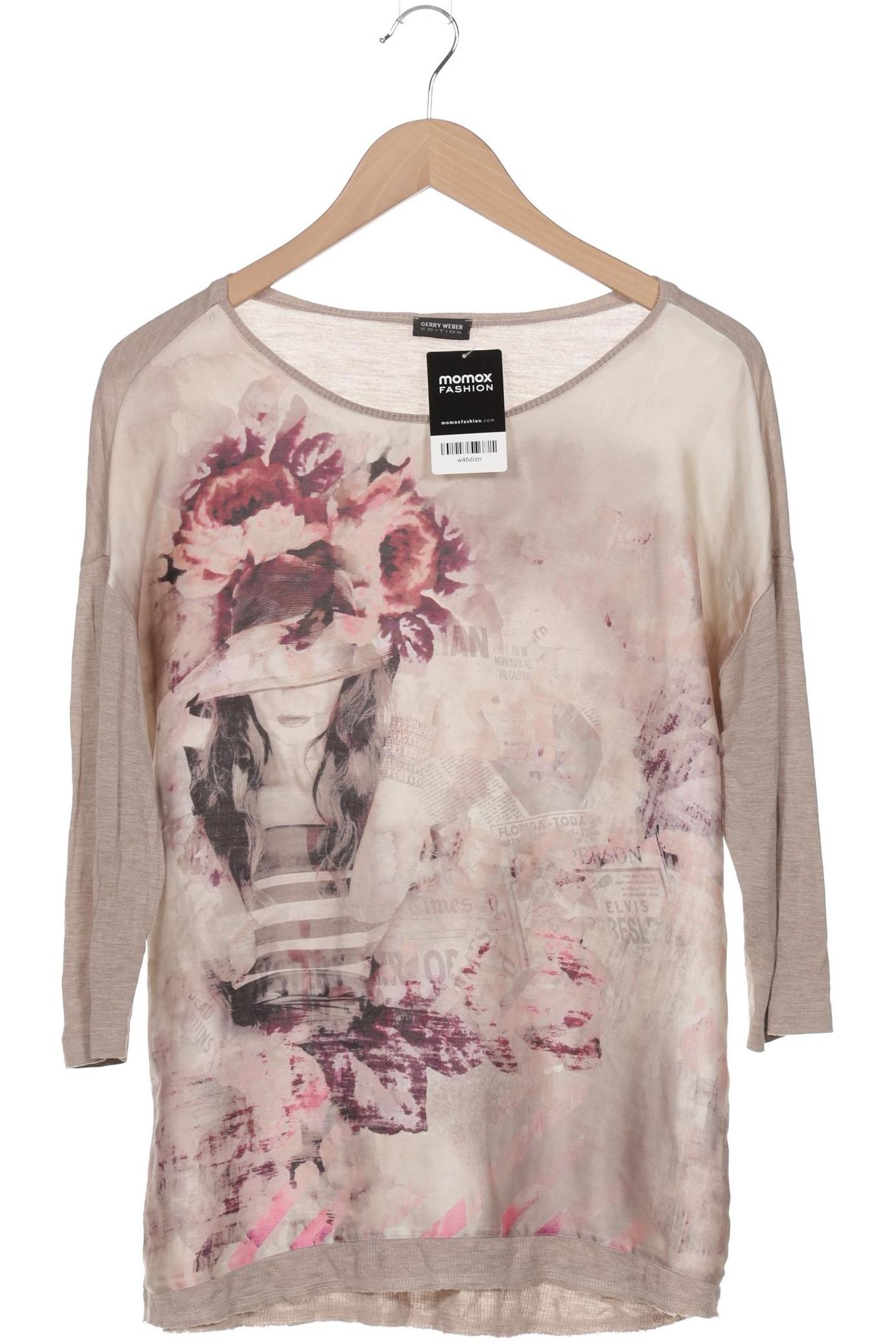 

Gerry Weber Damen Langarmshirt, beige, Gr. 42
