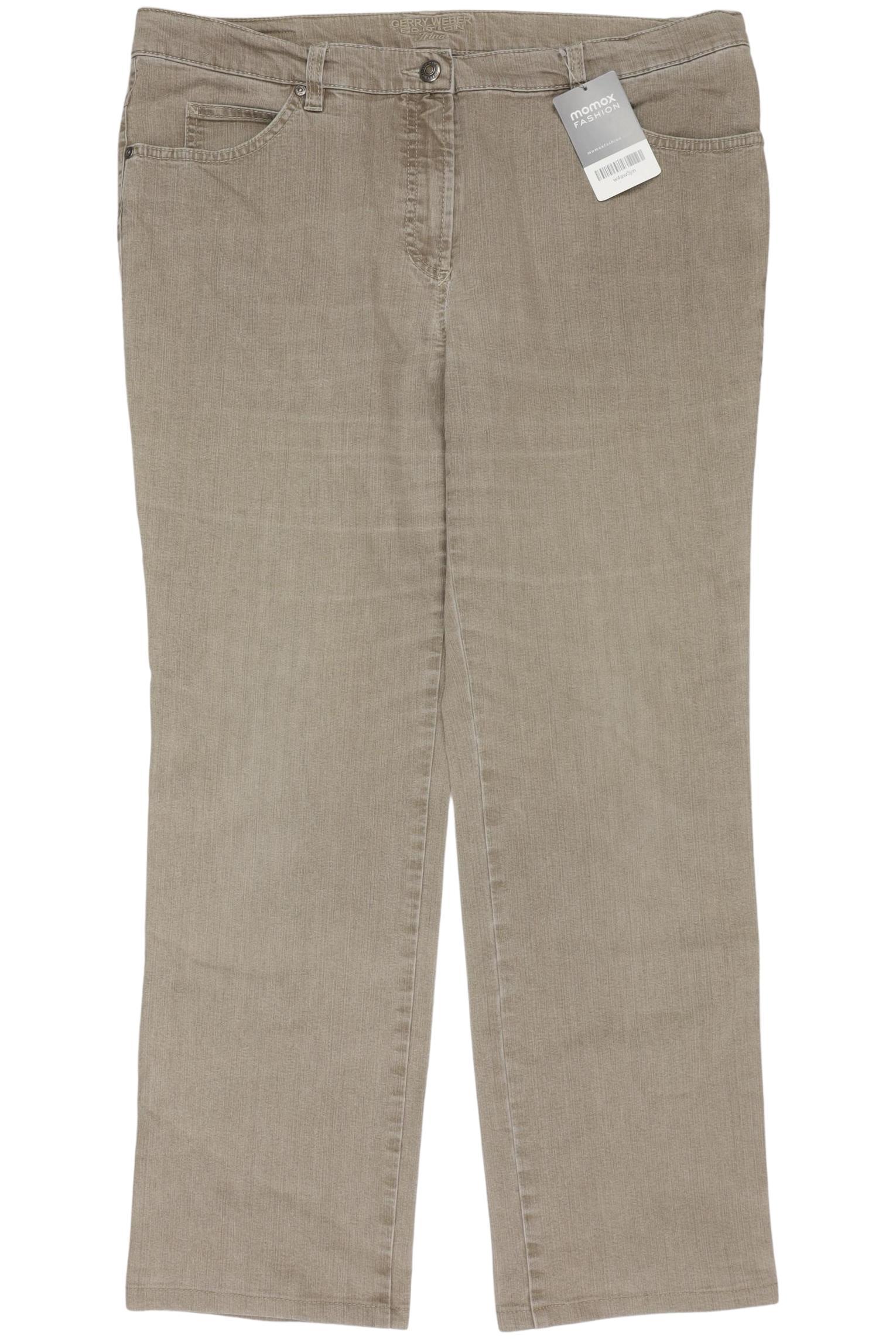 

Gerry Weber Damen Jeans, beige, Gr. 35
