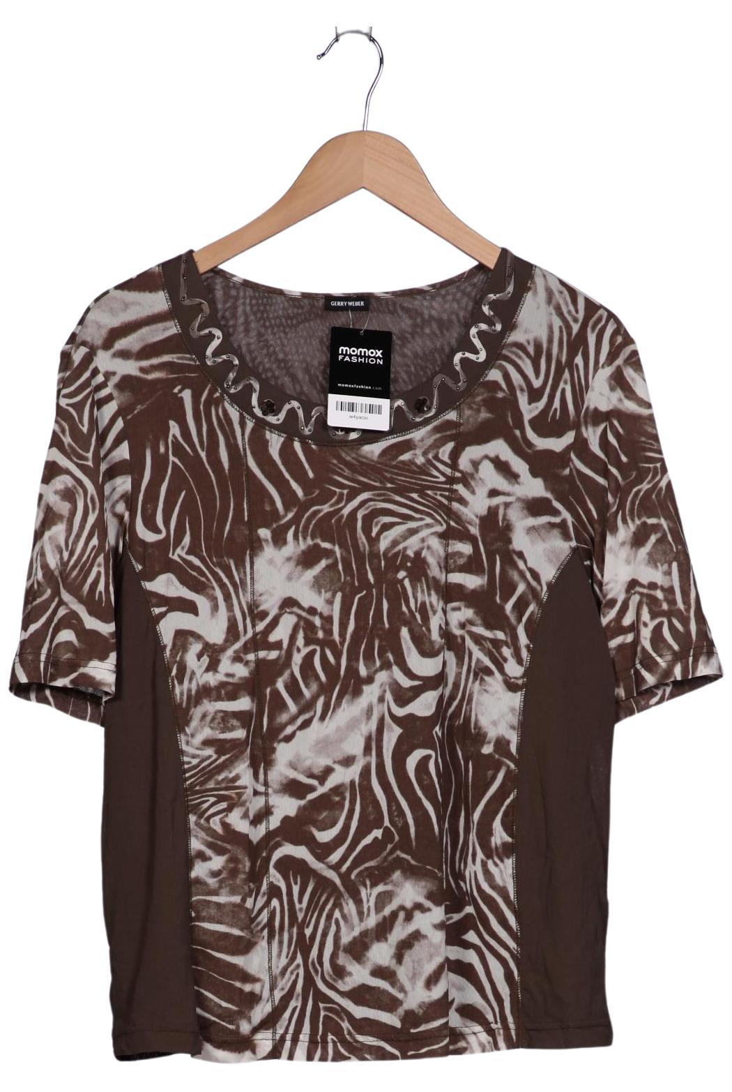 

Gerry Weber Damen T-Shirt, braun, Gr. 44