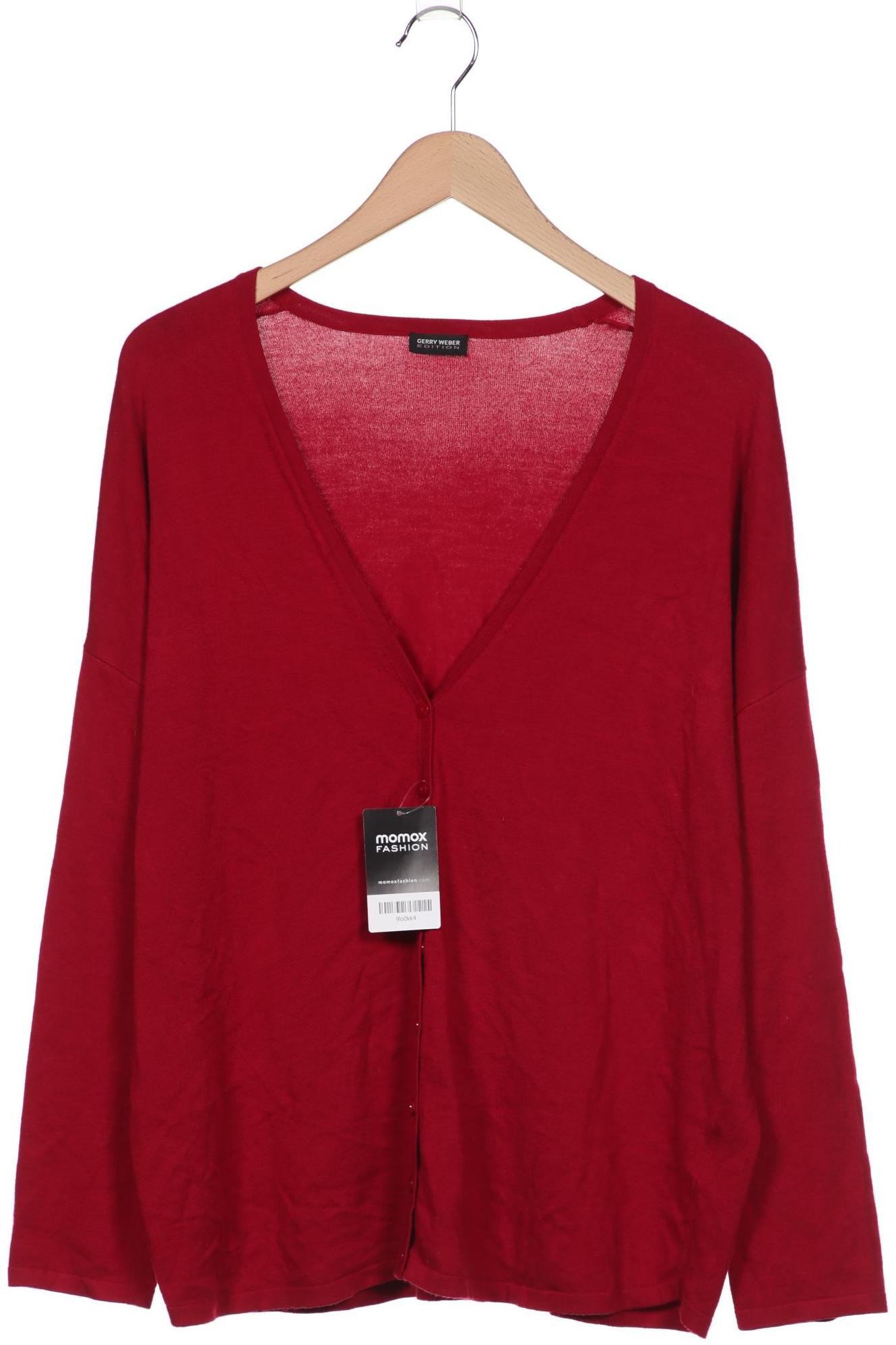 

Gerry Weber Damen Strickjacke, bordeaux, Gr. 44