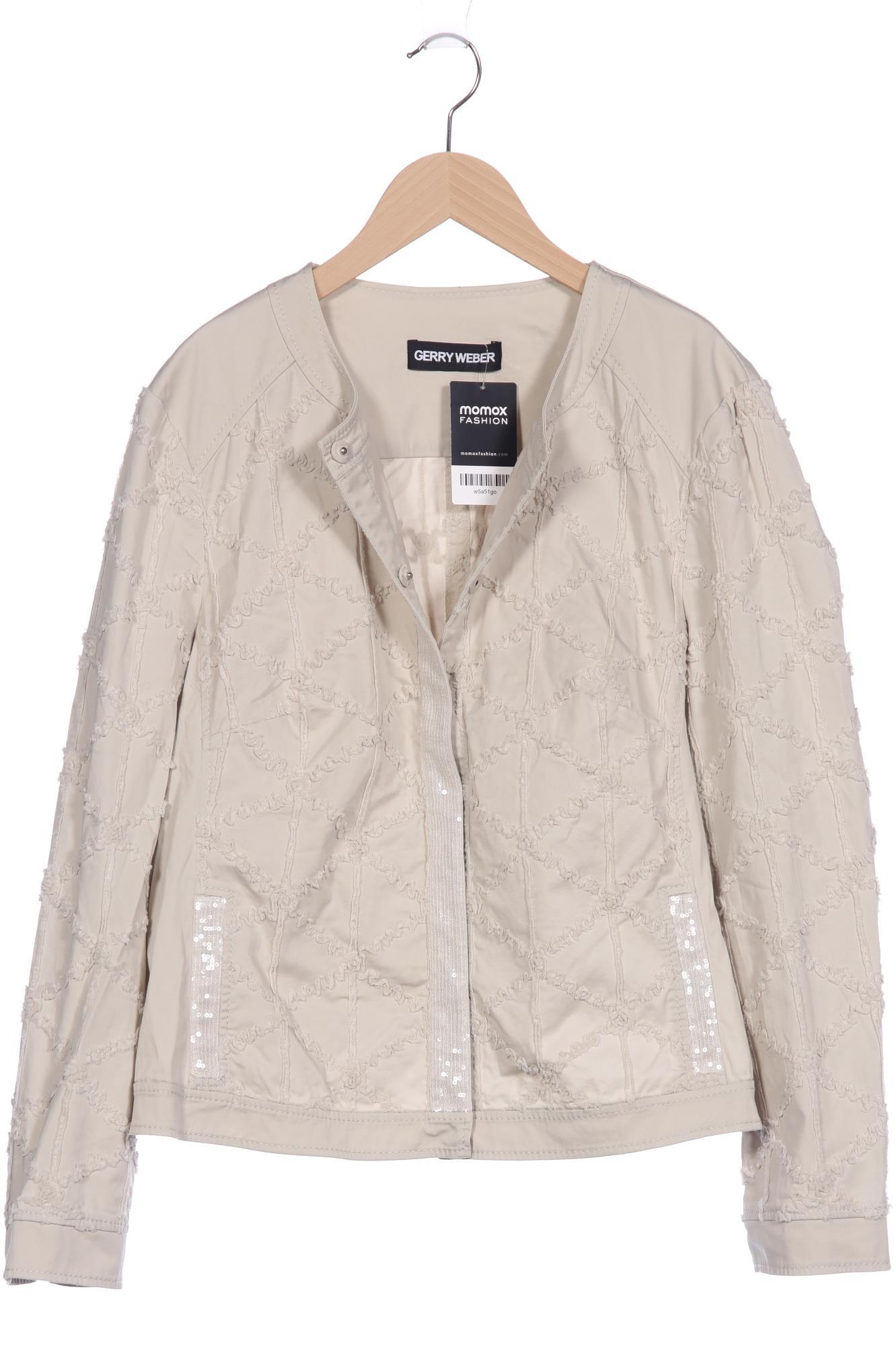 

Gerry Weber Damen Jacke, beige, Gr. 46
