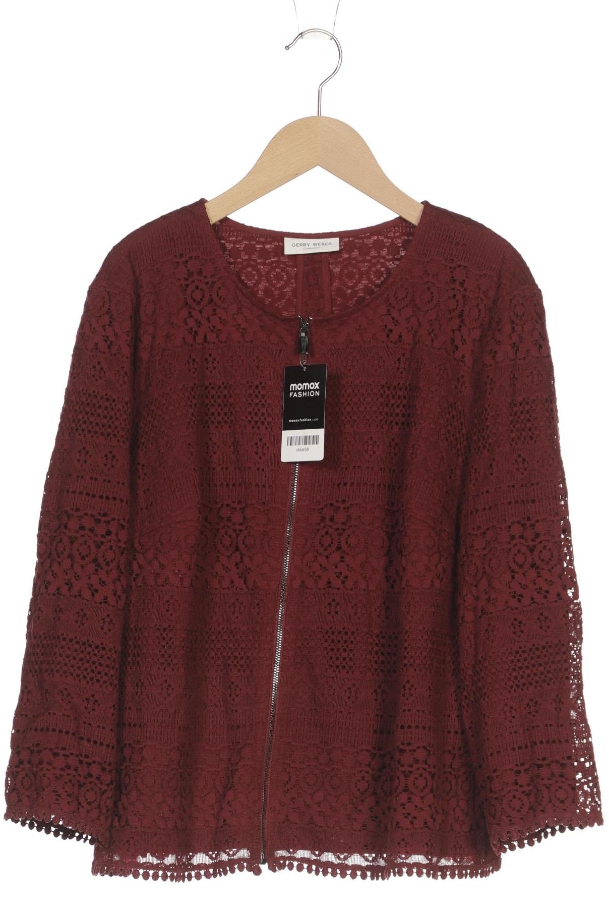 

Gerry Weber Damen Strickjacke, bordeaux, Gr. 44