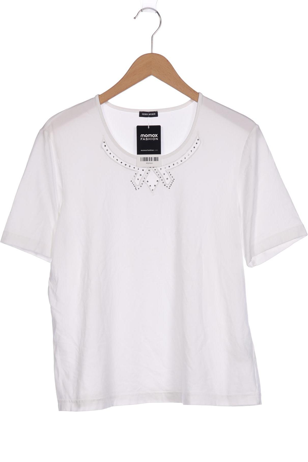 

Gerry Weber Damen T-Shirt, weiß, Gr. 44
